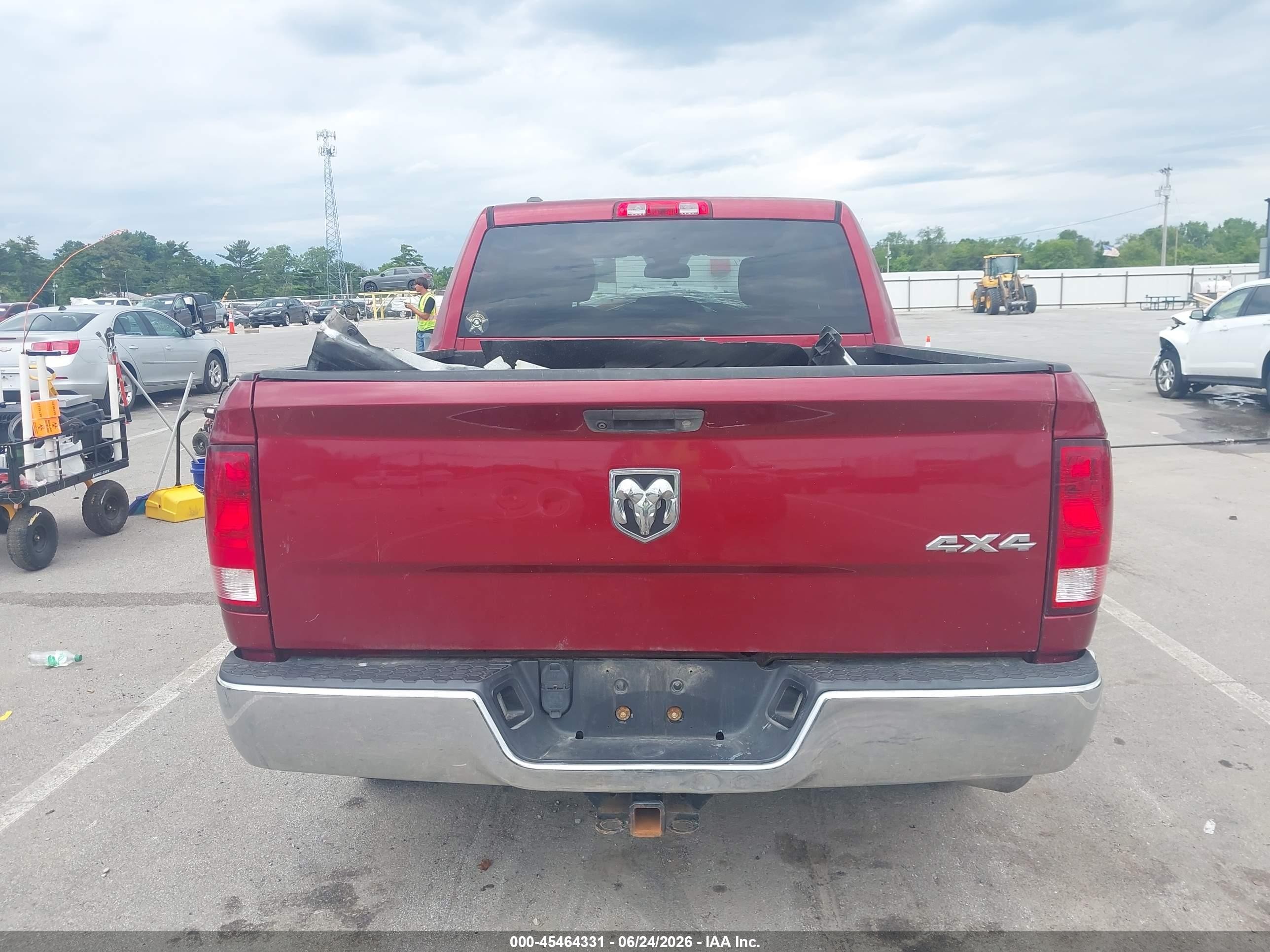 2015 Ram 1500 Ssv Red vin: 1C6RR7XT9FS545754