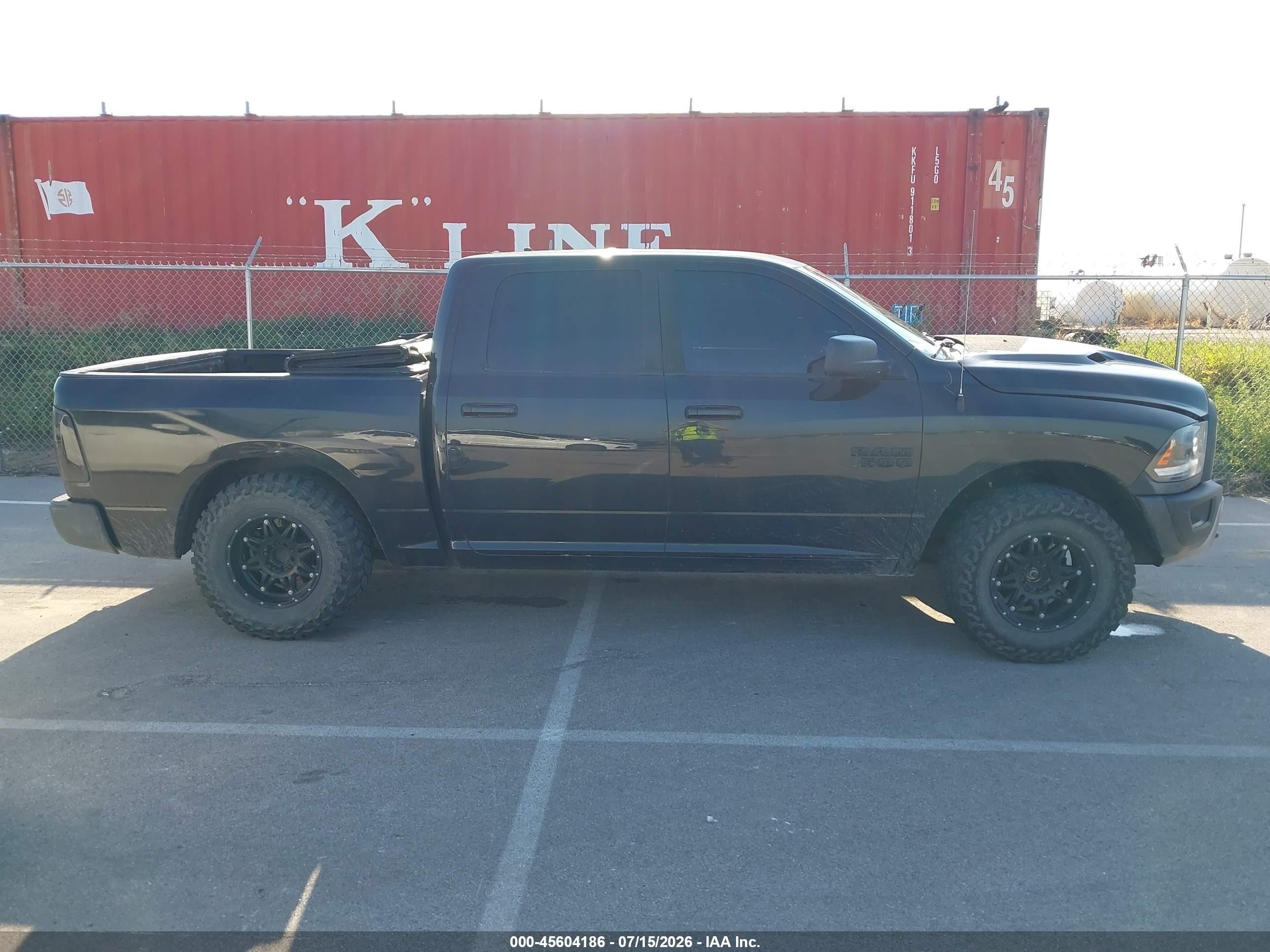 2015 Ram 1500 Rebel Black vin: 1C6RR7YG5FS756869