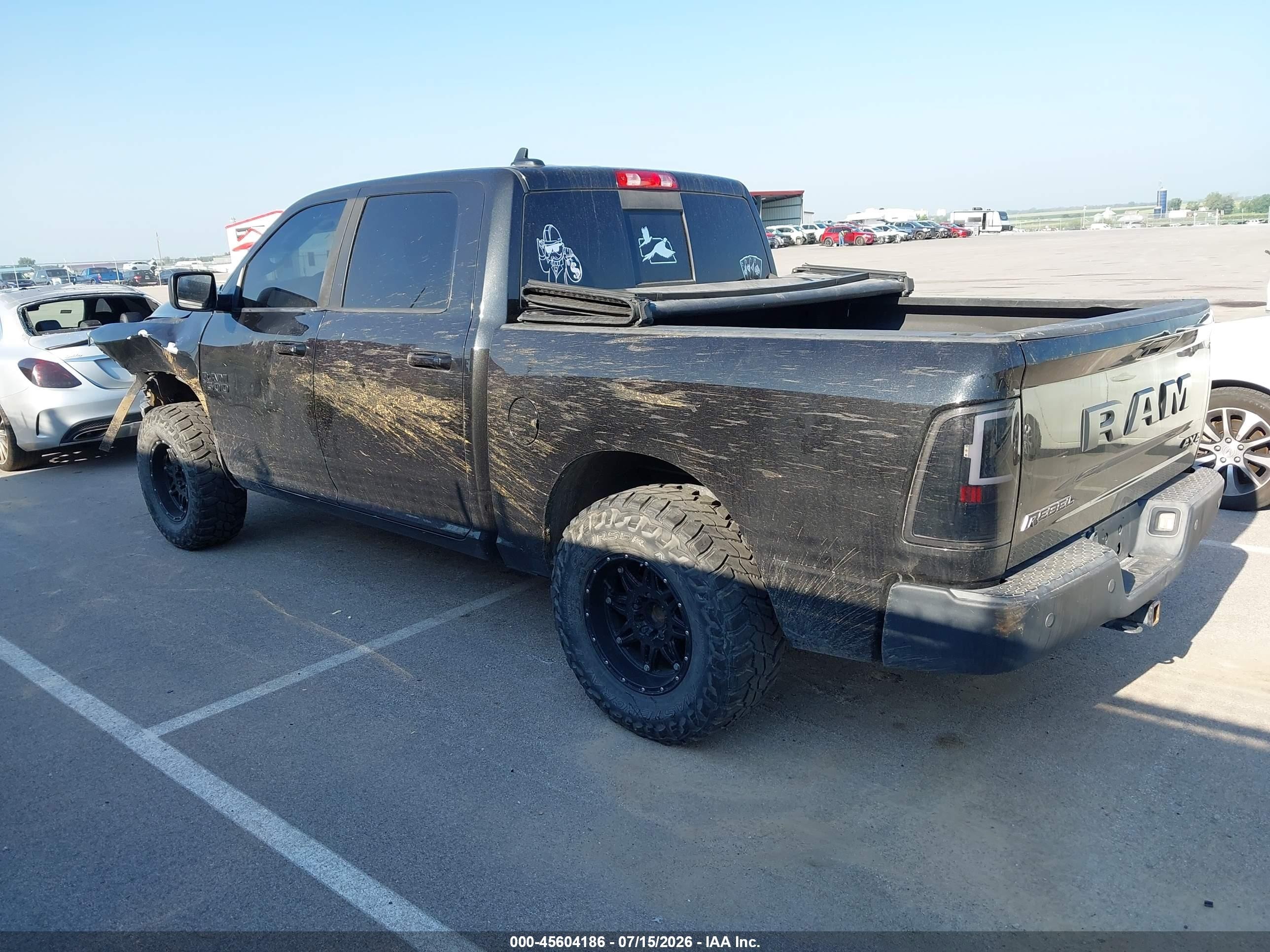 2015 Ram 1500 Rebel Black vin: 1C6RR7YG5FS756869