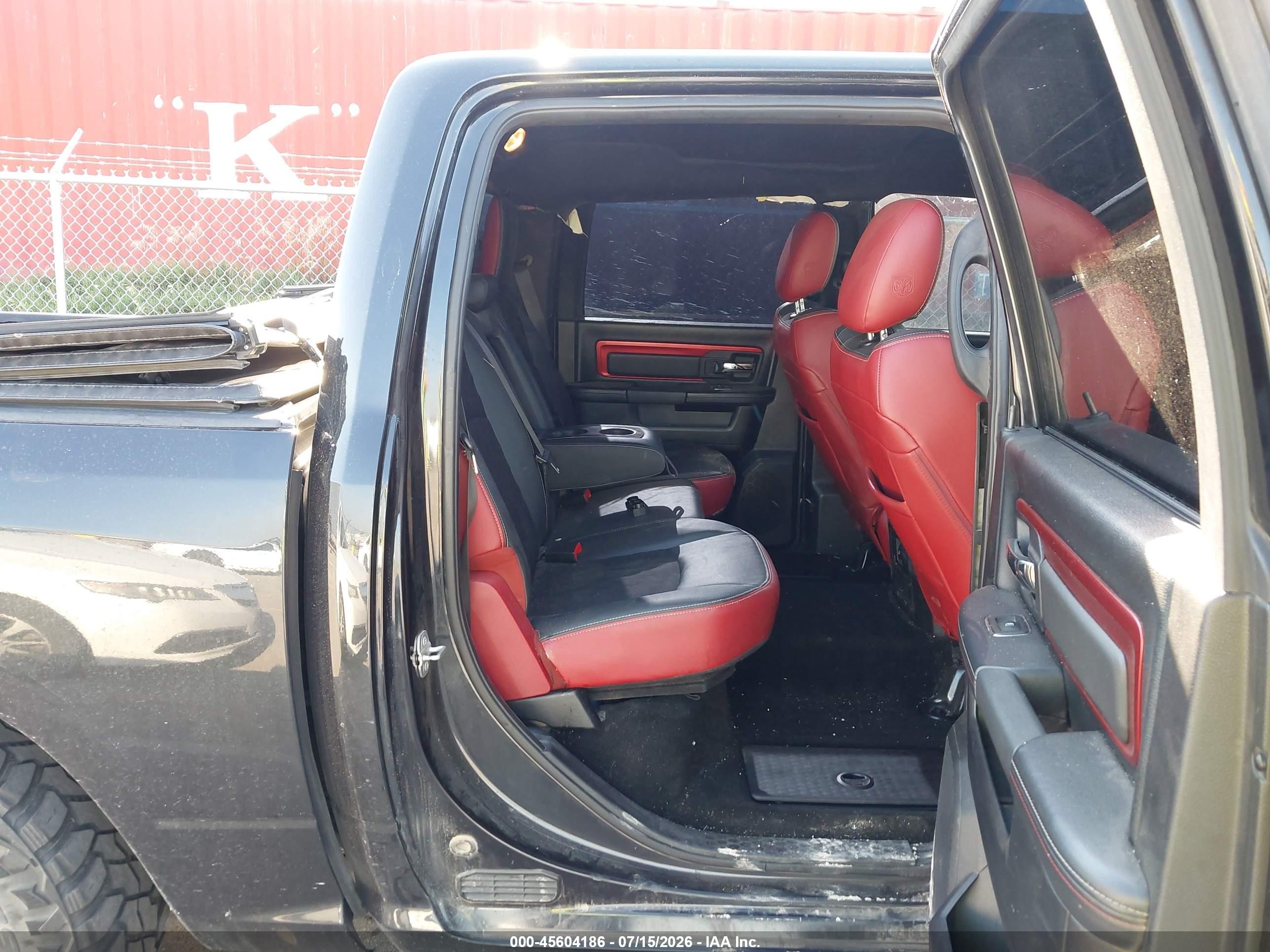 2015 Ram 1500 Rebel Black vin: 1C6RR7YG5FS756869