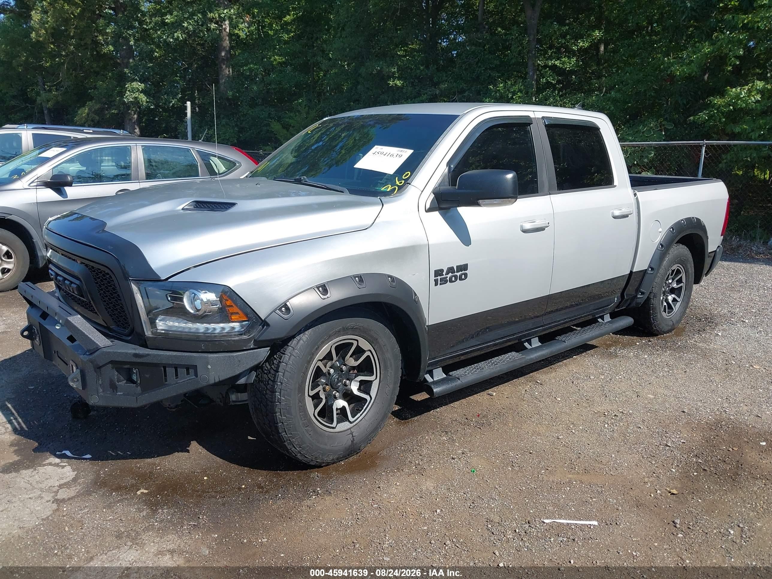 2016 Ram 1500 Rebel Silver vin: 1C6RR7YT2GS134017