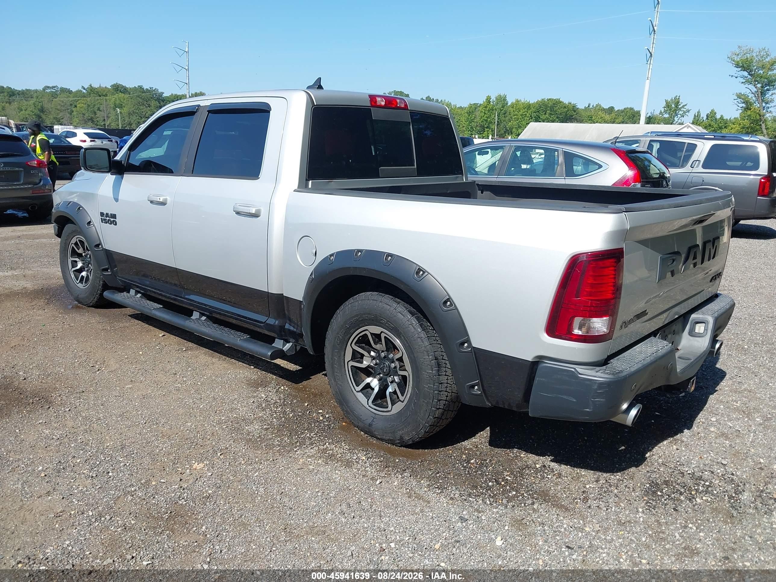 2016 Ram 1500 Rebel Silver vin: 1C6RR7YT2GS134017