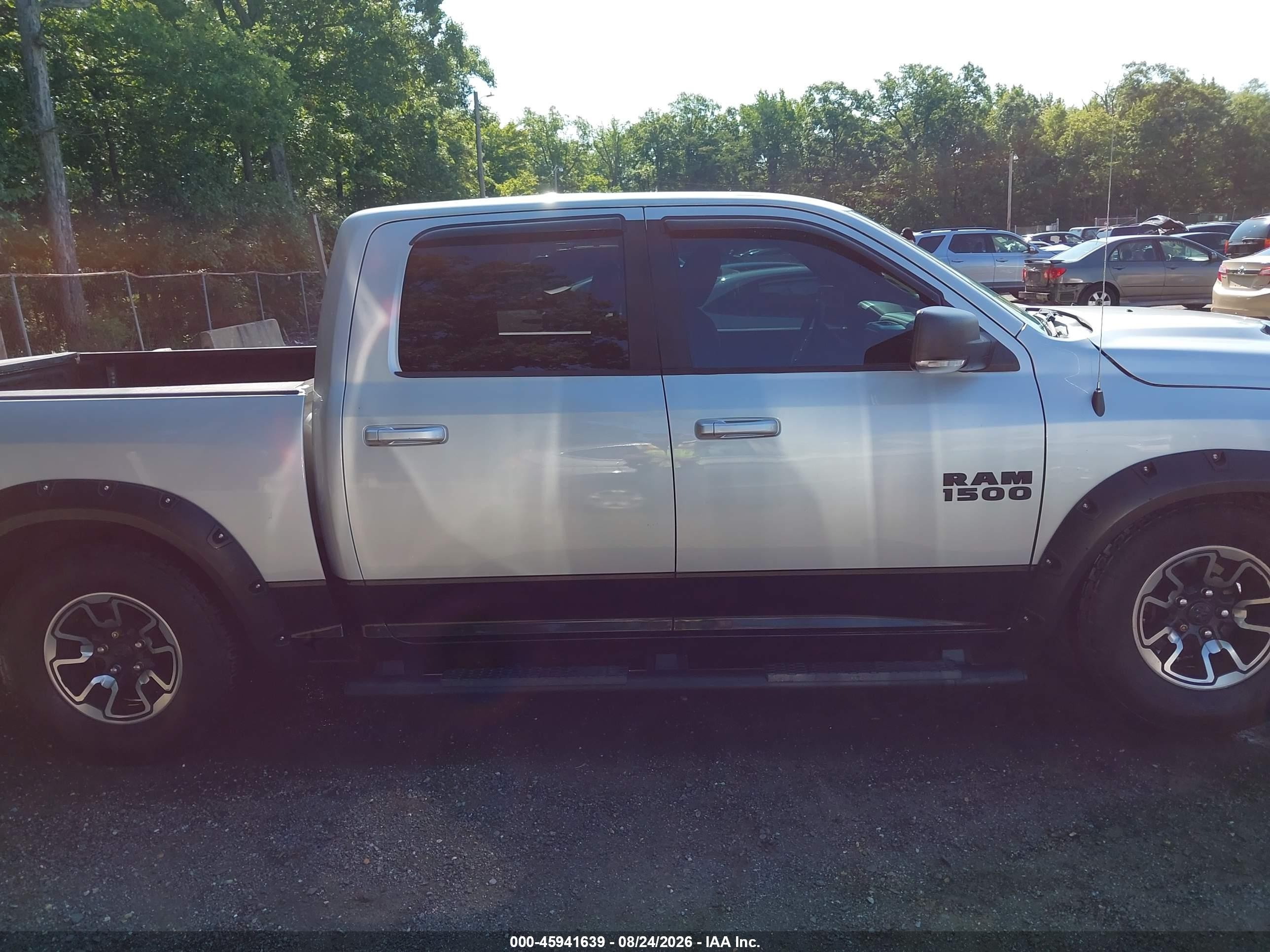 2016 Ram 1500 Rebel Silver vin: 1C6RR7YT2GS134017