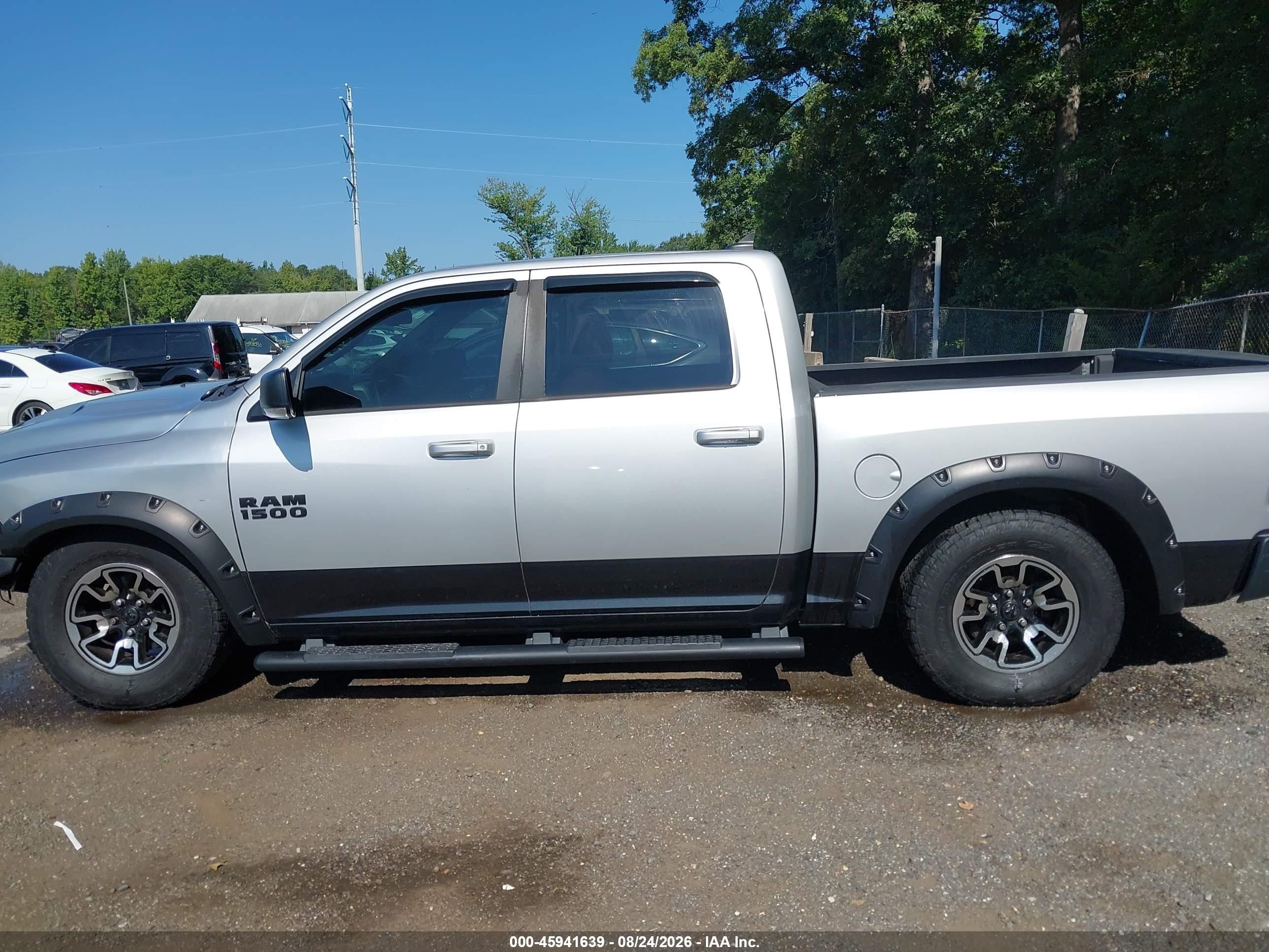 2016 Ram 1500 Rebel Silver vin: 1C6RR7YT2GS134017