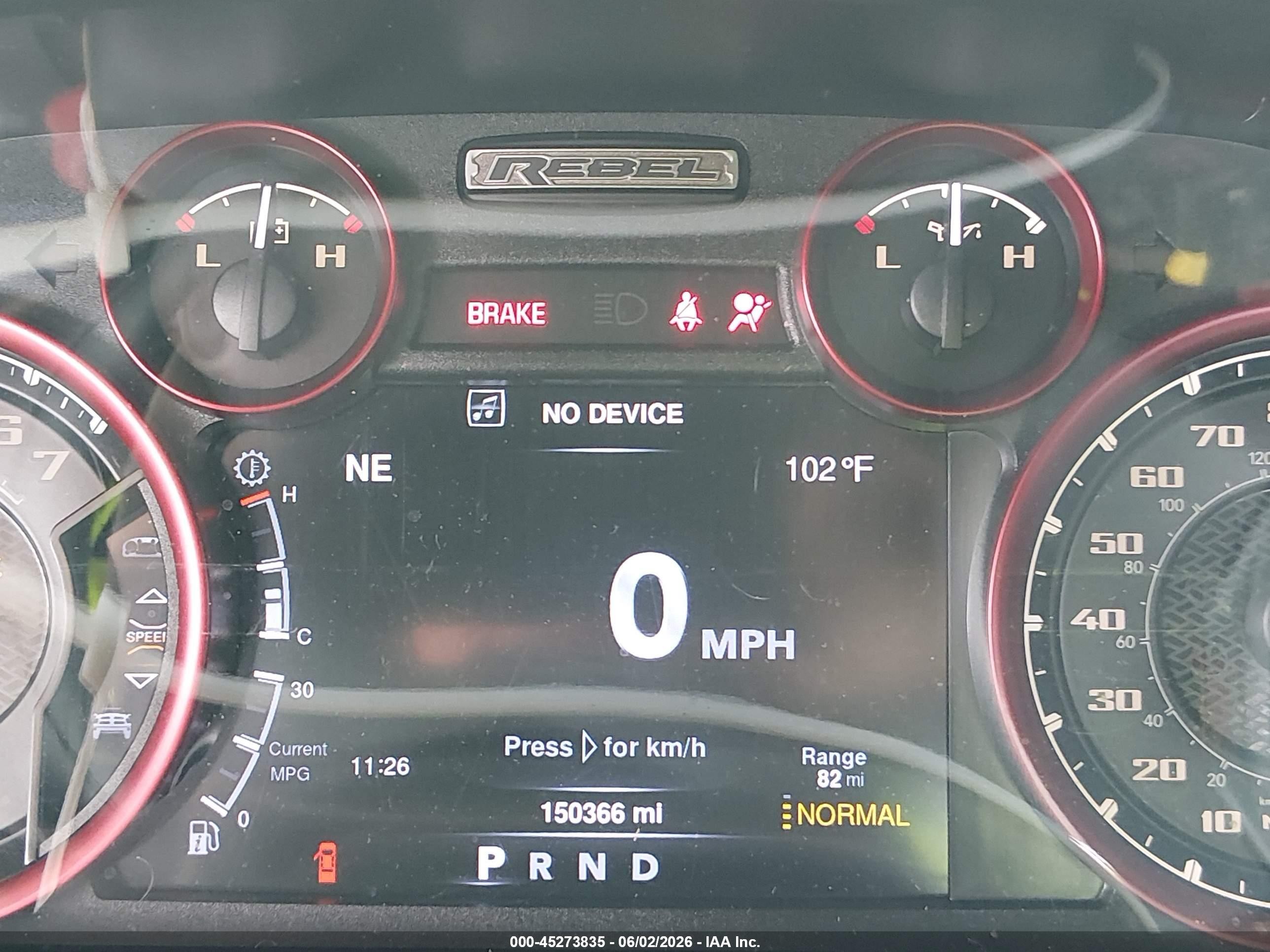 2016 Ram 1500 Rebel Silver vin: 1C6RR7YT2GS412883