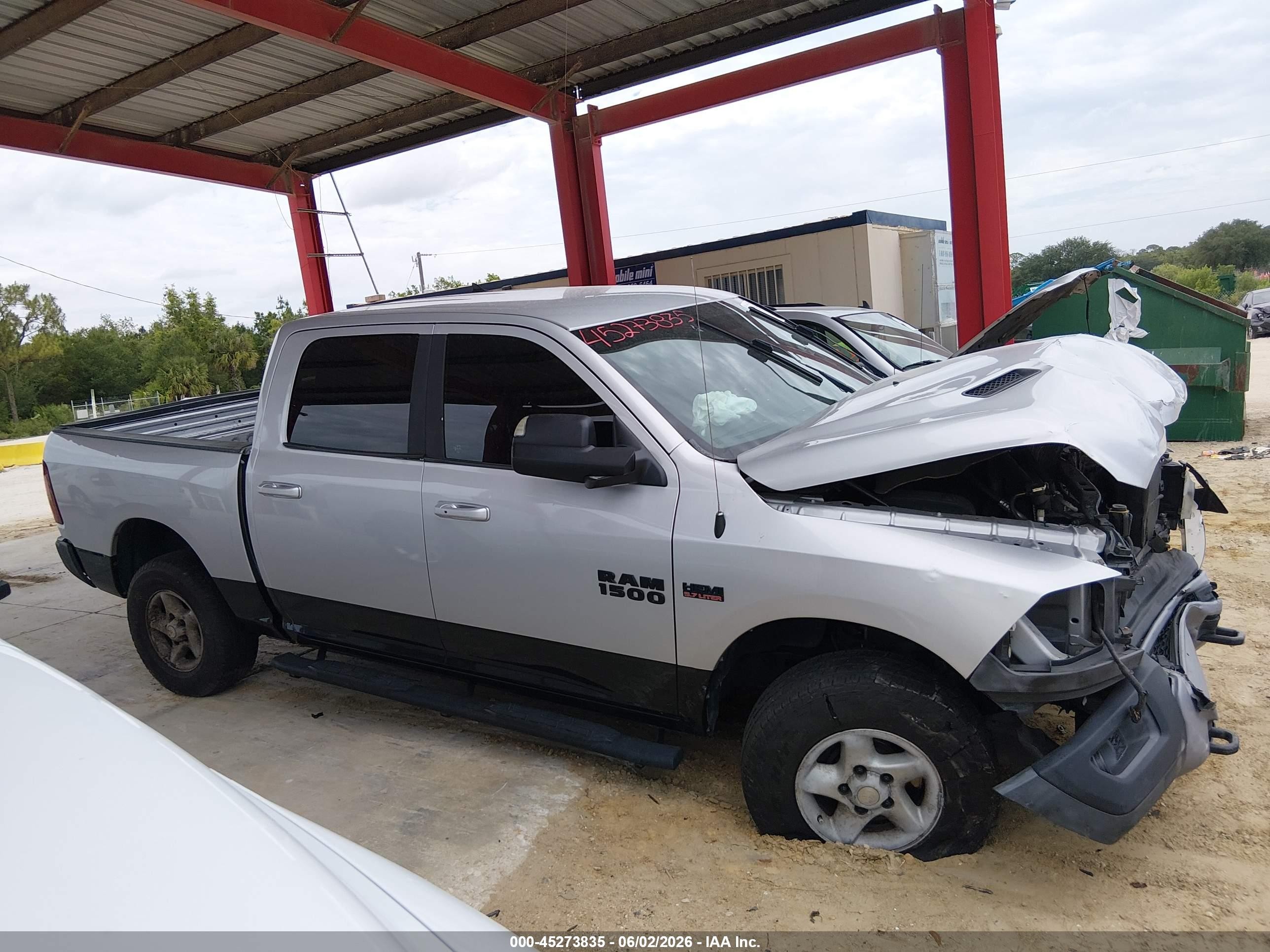 2016 Ram 1500 Rebel Silver vin: 1C6RR7YT2GS412883