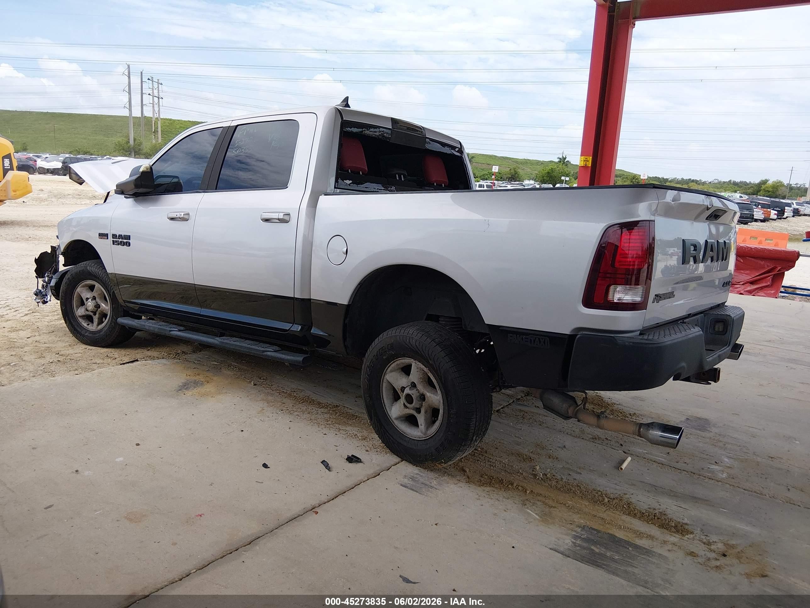 2016 Ram 1500 Rebel Silver vin: 1C6RR7YT2GS412883