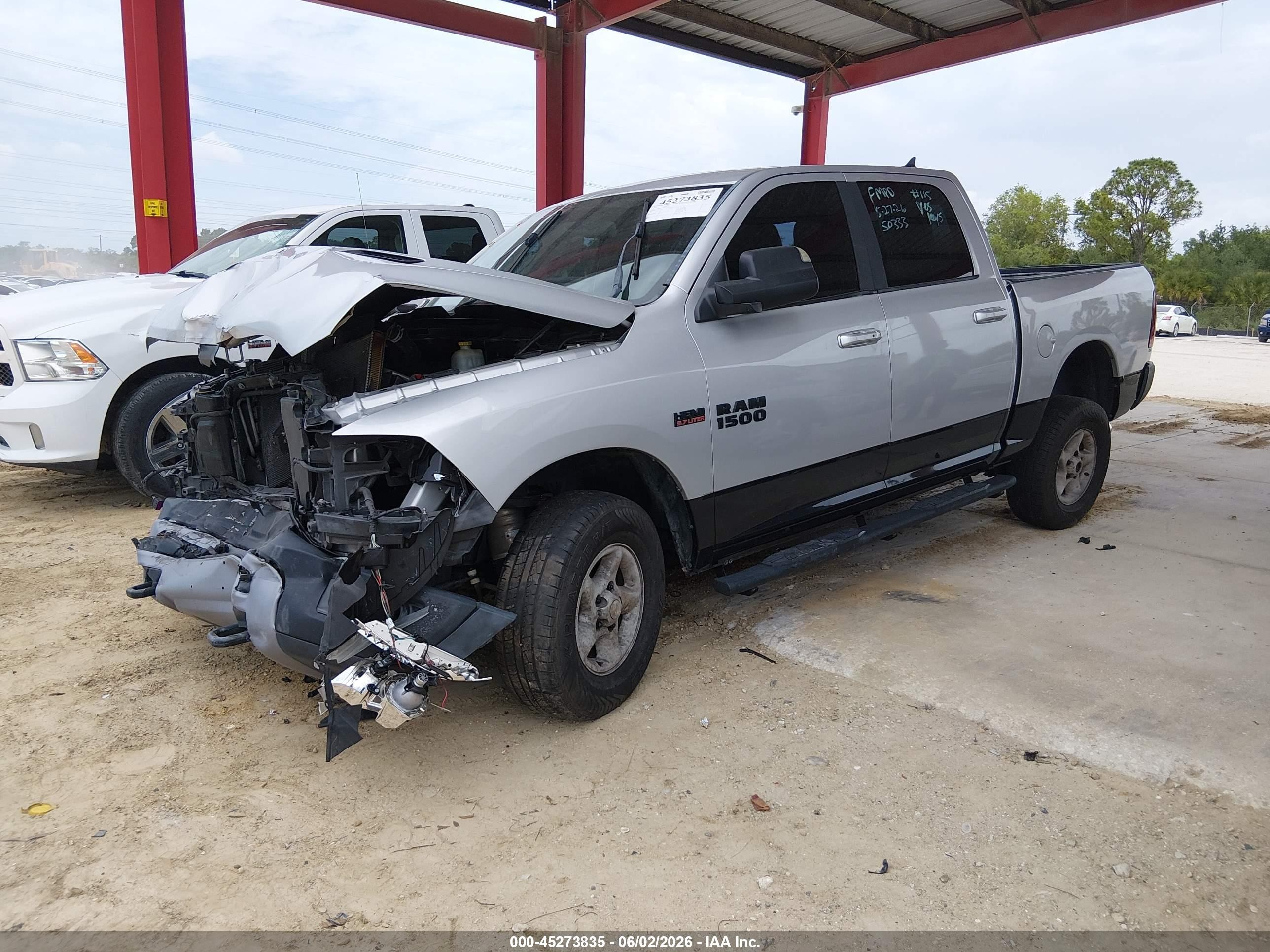 2016 Ram 1500 Rebel Silver vin: 1C6RR7YT2GS412883