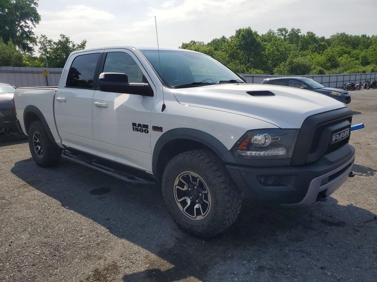 2017 Ram 1500 Rebel White vin: 1C6RR7YT2HS573137