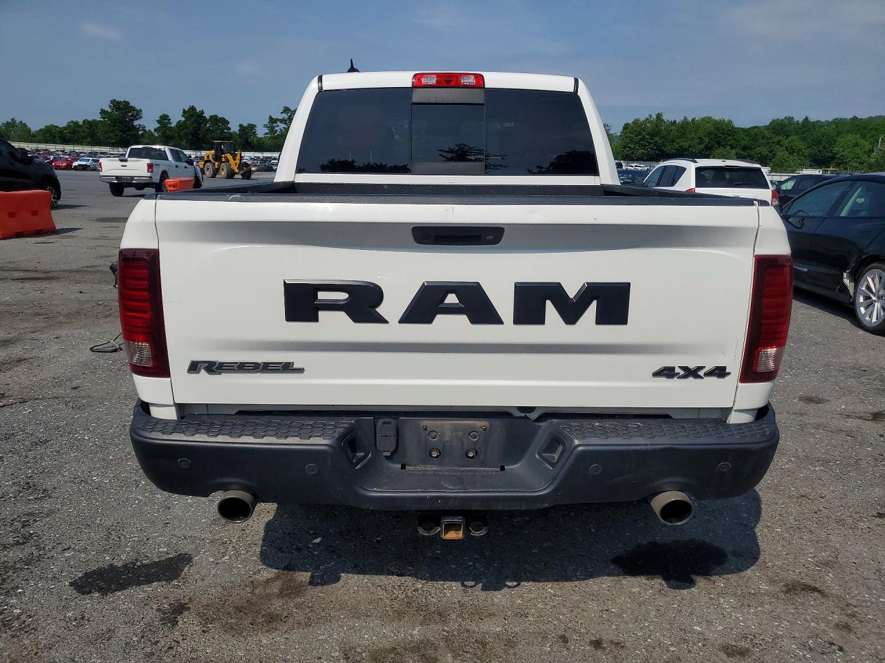 2017 Ram 1500 Rebel White vin: 1C6RR7YT2HS573137