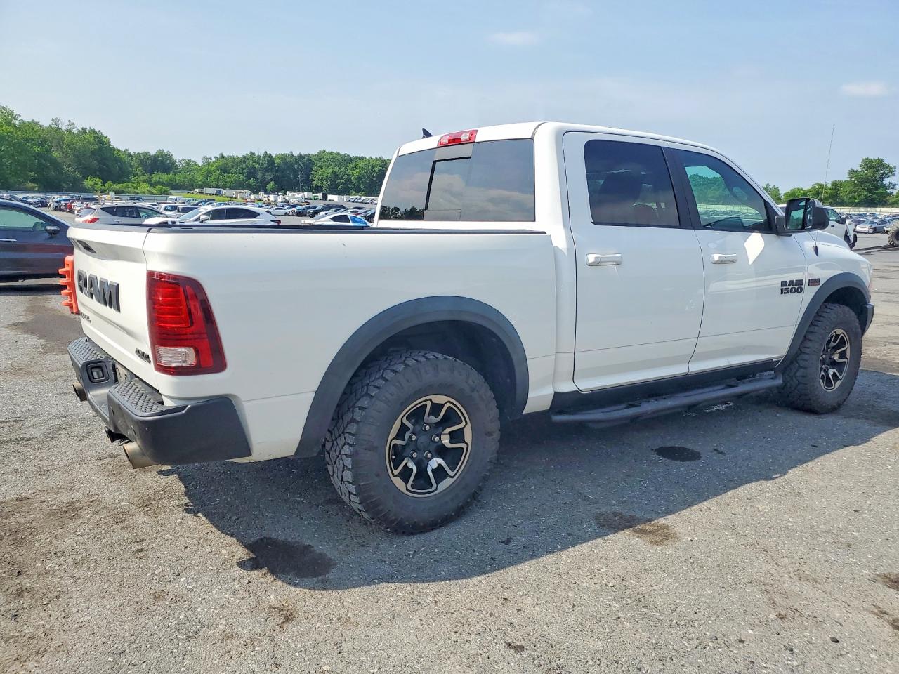 2017 Ram 1500 Rebel White vin: 1C6RR7YT2HS573137