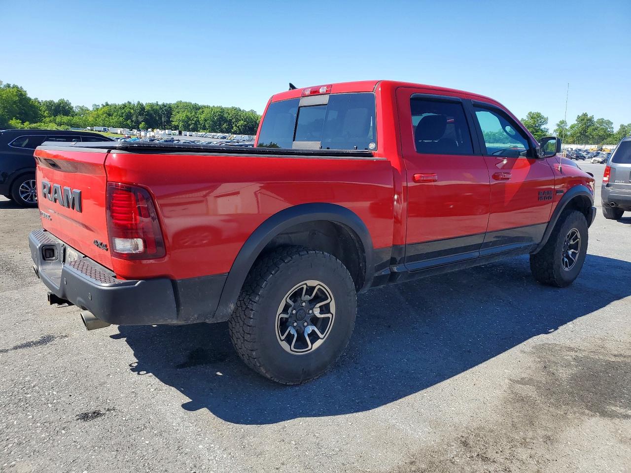 2017 Ram 1500 Rebel Red vin: 1C6RR7YT3HS727631