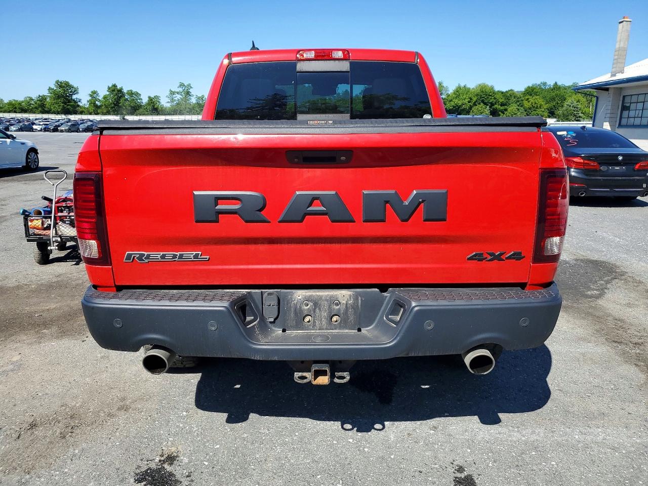 2017 Ram 1500 Rebel Red vin: 1C6RR7YT3HS727631