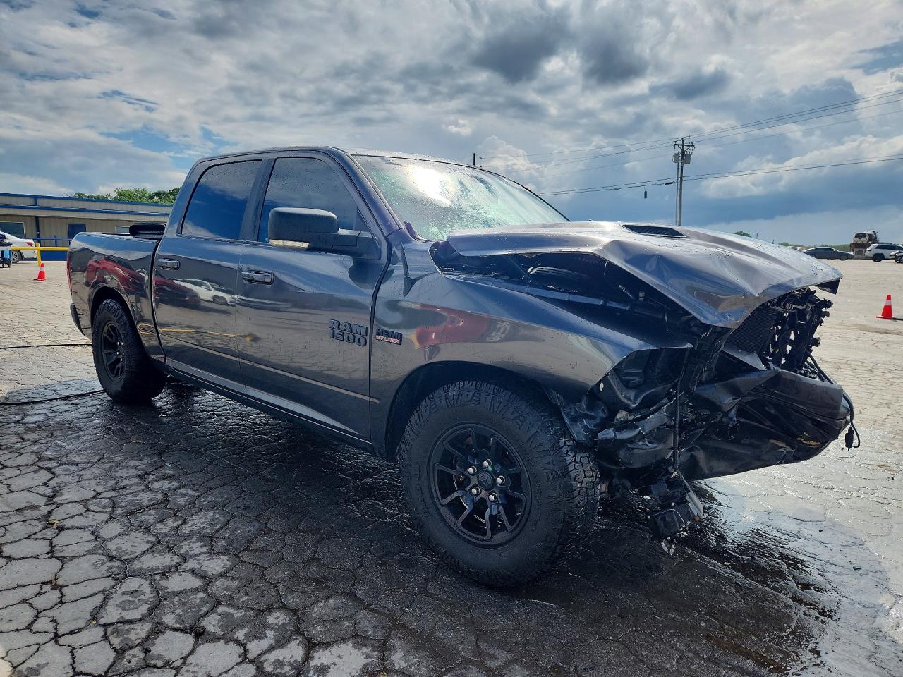 2017 Ram 1500 Rebel Gray vin: 1C6RR7YT7HS787119