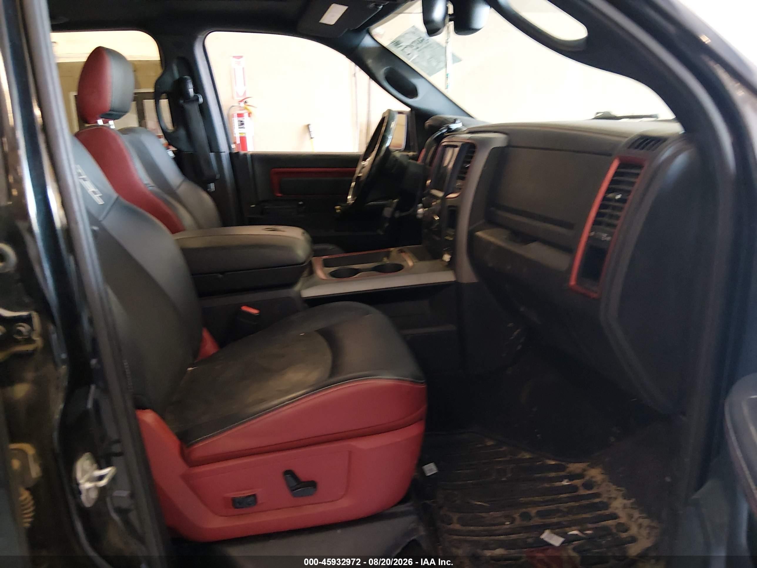 2016 Ram 1500 Rebel Черный vin: 1C6RR7YT8GS166664