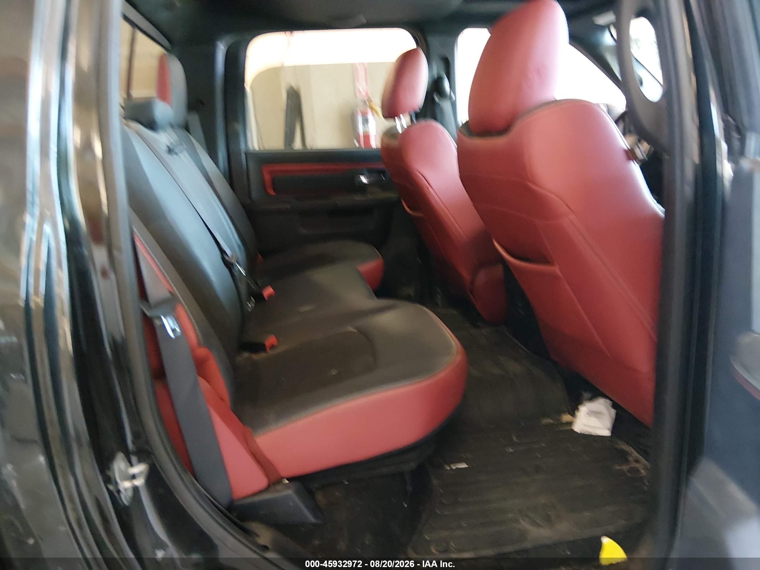 2016 Ram 1500 Rebel Черный vin: 1C6RR7YT8GS166664