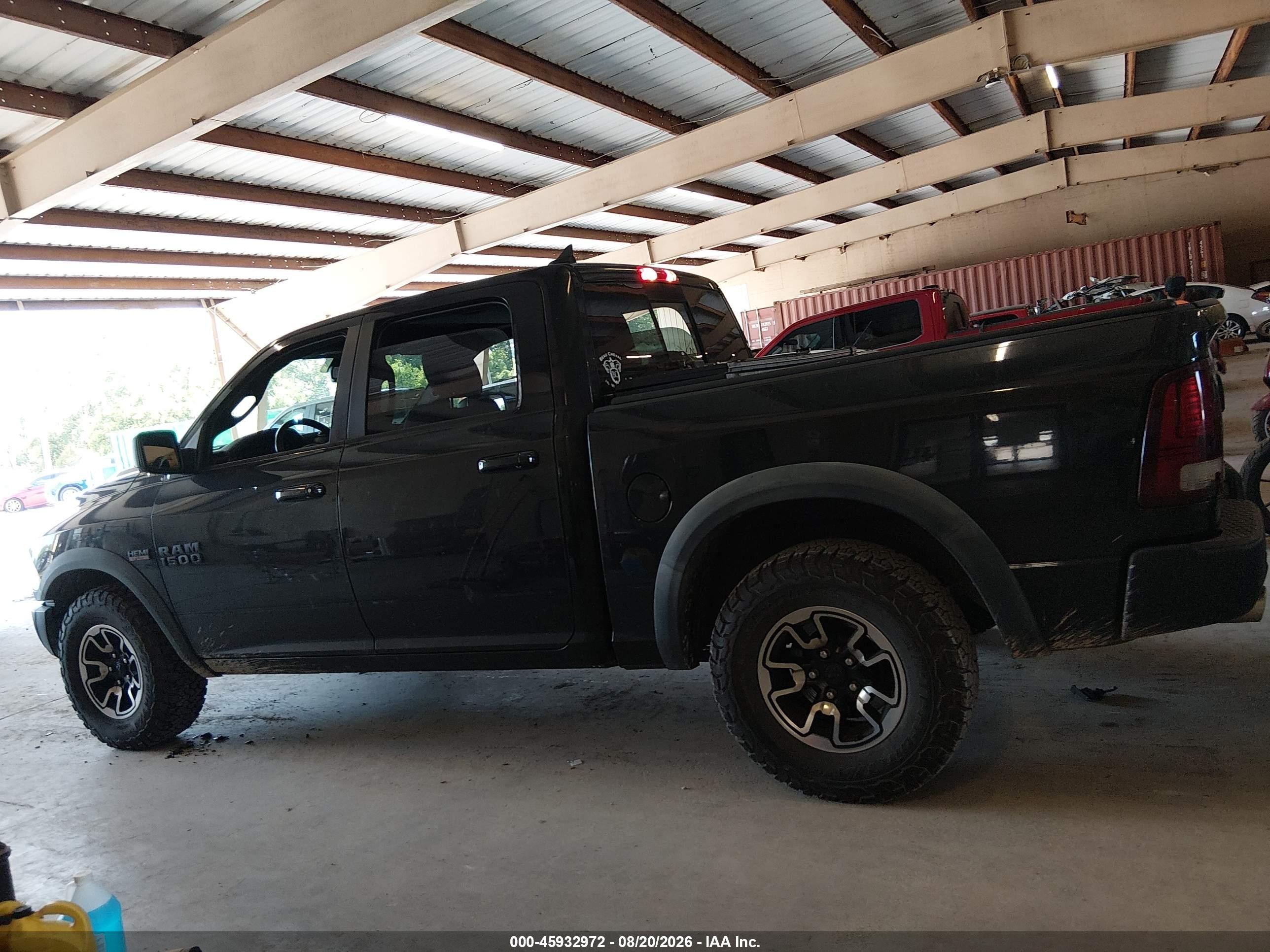 2016 Ram 1500 Rebel Черный vin: 1C6RR7YT8GS166664