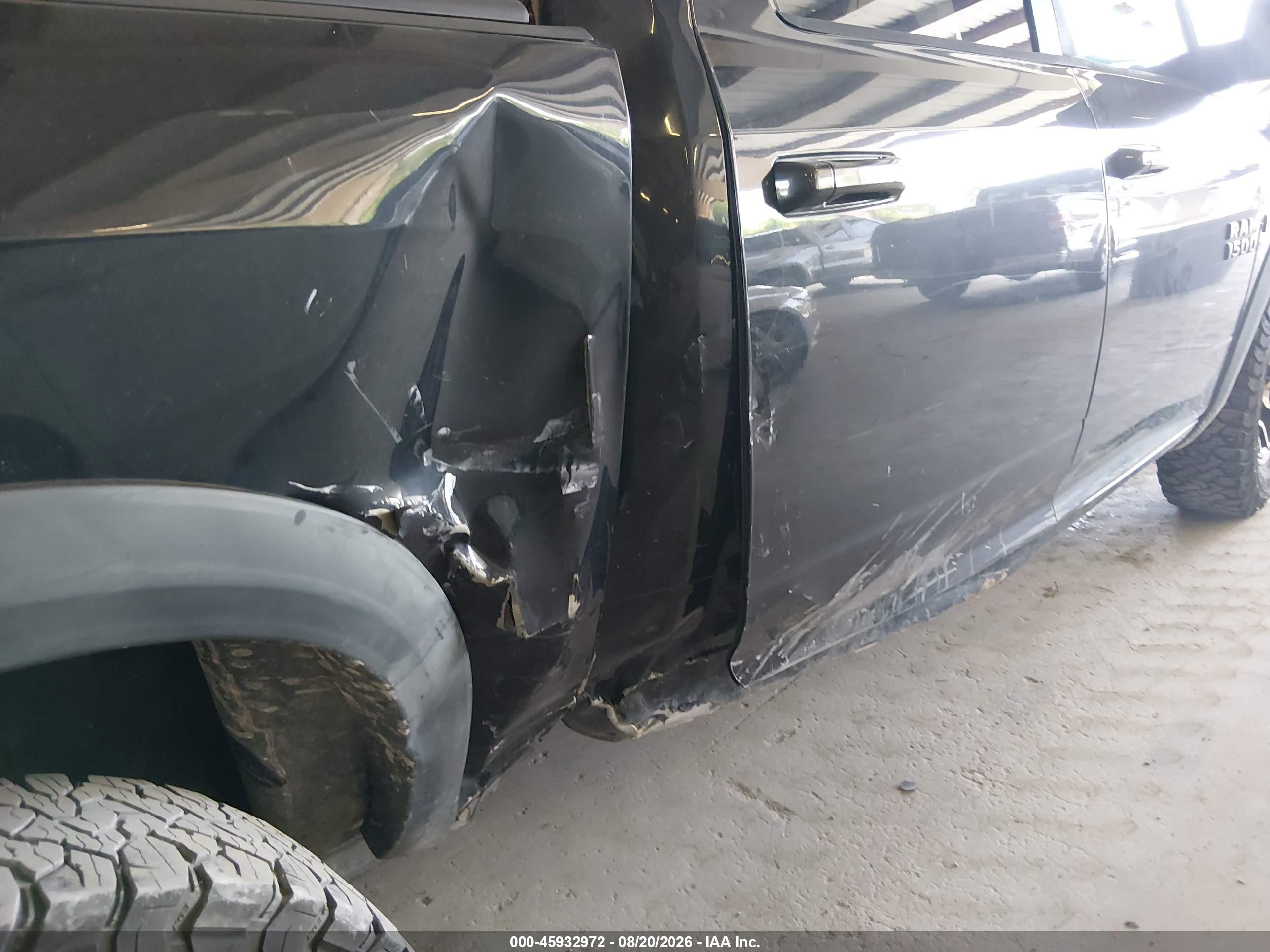 2016 Ram 1500 Rebel Черный vin: 1C6RR7YT8GS166664