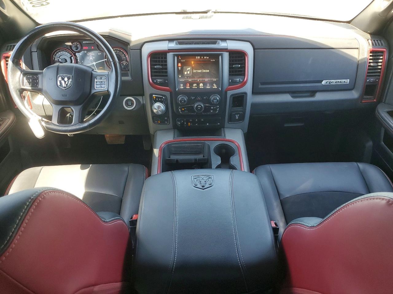 2015 Ram 1500 Rebel White vin: 1C6RR7YTXFS771199