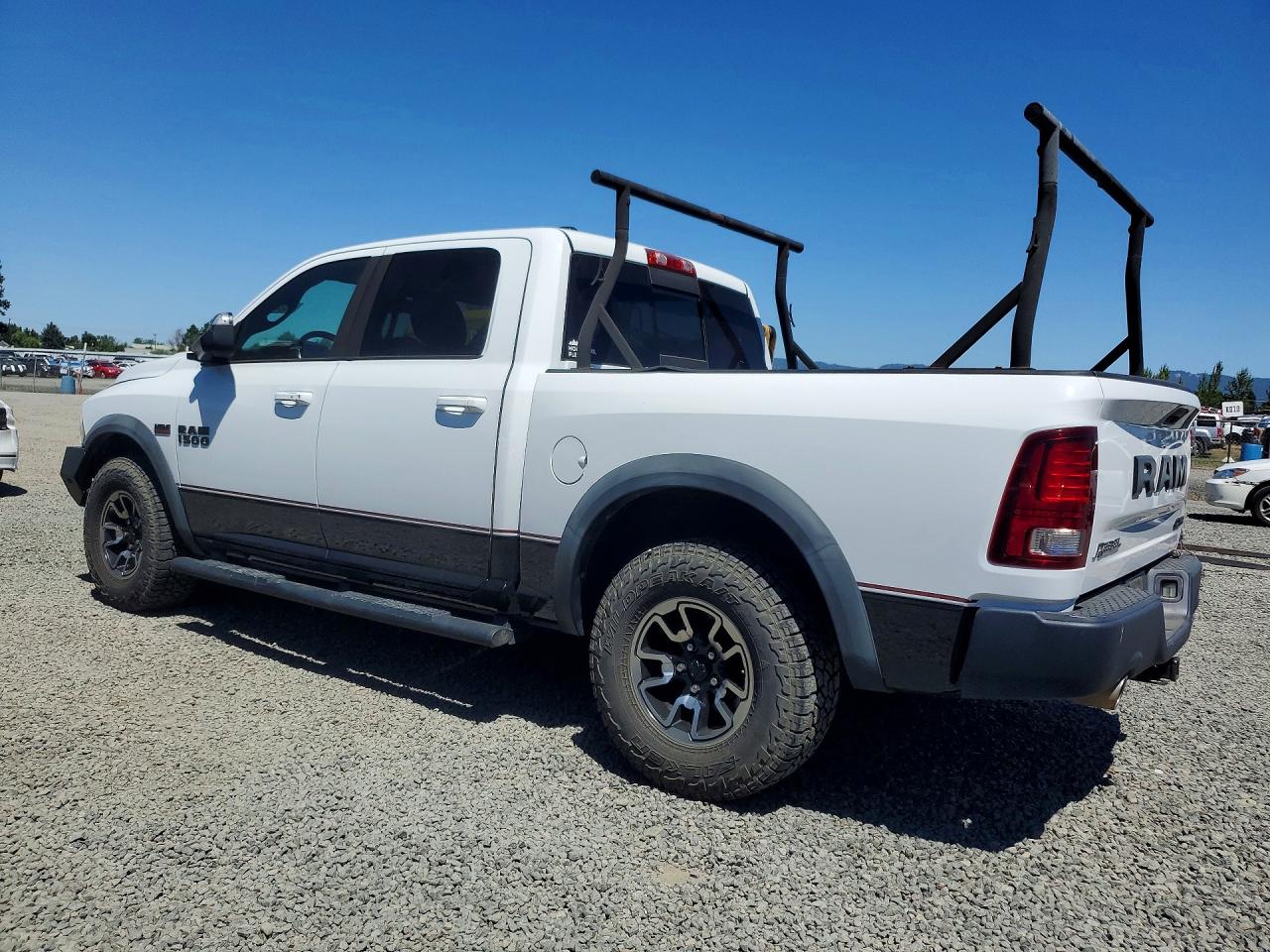 2015 Ram 1500 Rebel White vin: 1C6RR7YTXFS771199