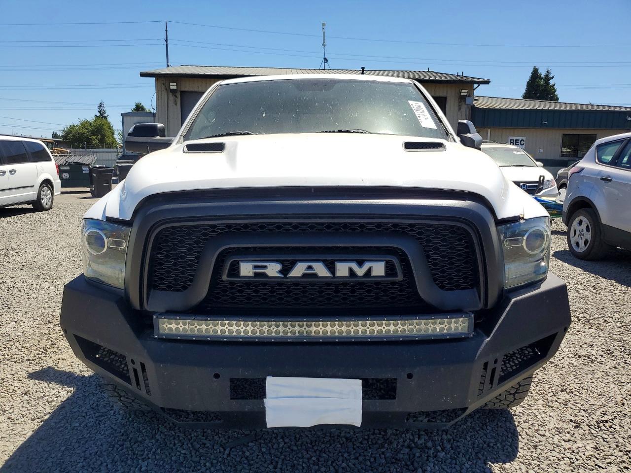 2015 Ram 1500 Rebel White vin: 1C6RR7YTXFS771199