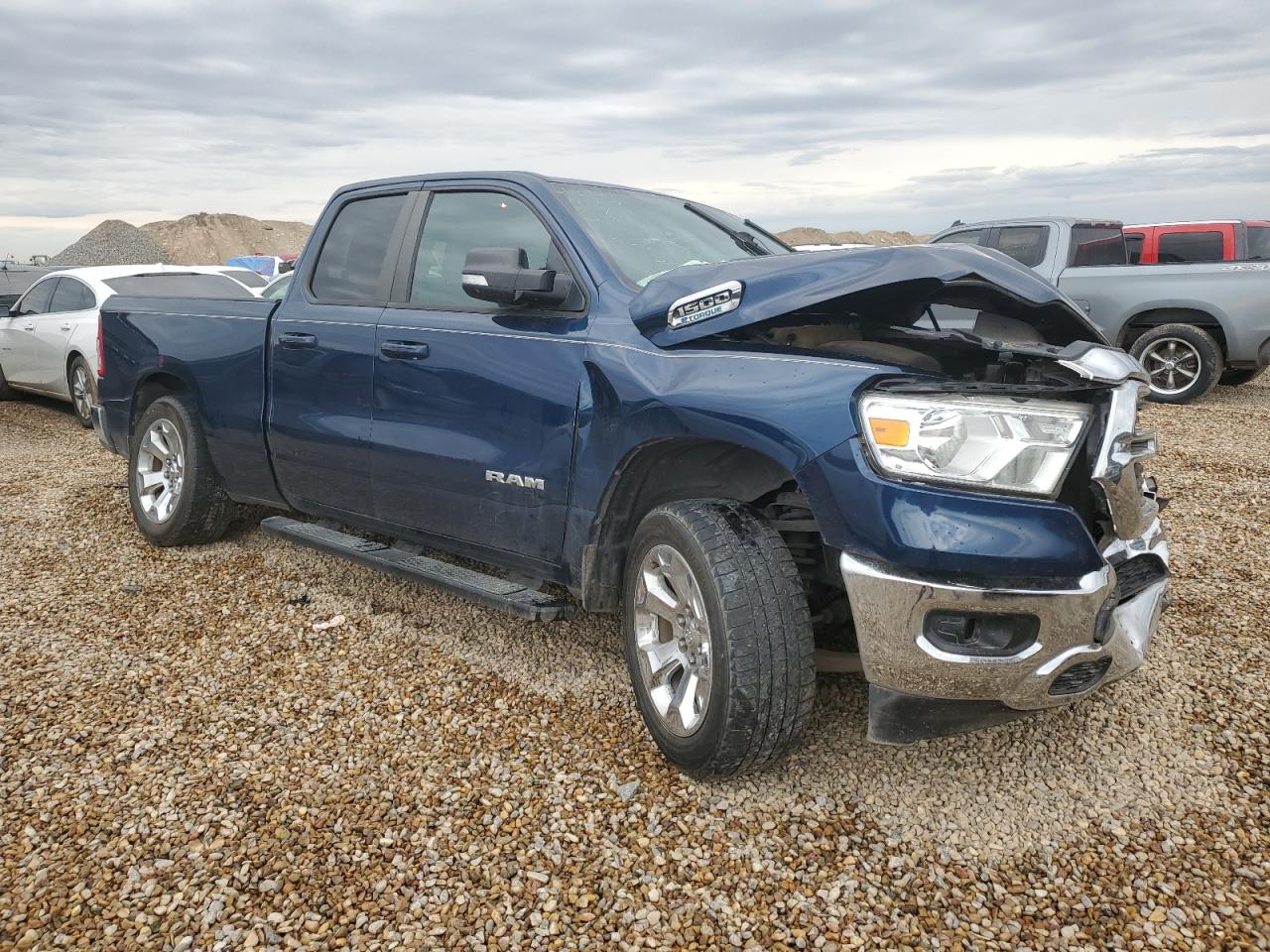 2021 Ram 1500 Big Horn/lone Star Blue vin: 1C6RREBG5MN629967