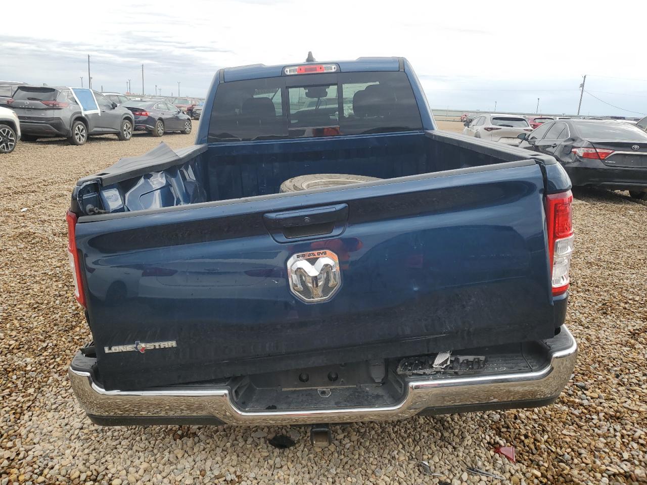 2021 Ram 1500 Big Horn/lone Star Blue vin: 1C6RREBG5MN629967