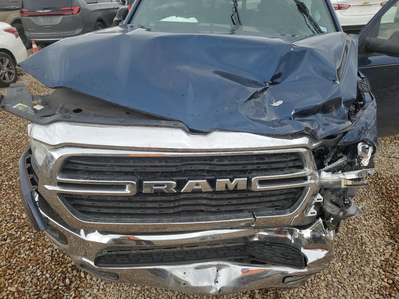 2021 Ram 1500 Big Horn/lone Star Blue vin: 1C6RREBG5MN629967