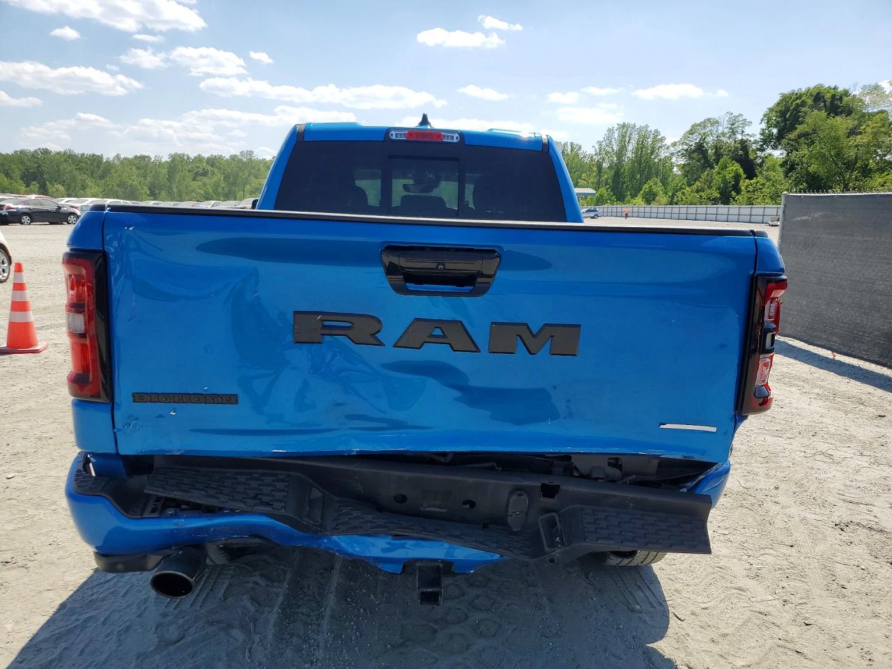 2025 Ram 1500 Big Horn Blue vin: 1C6RREBP2SN634475