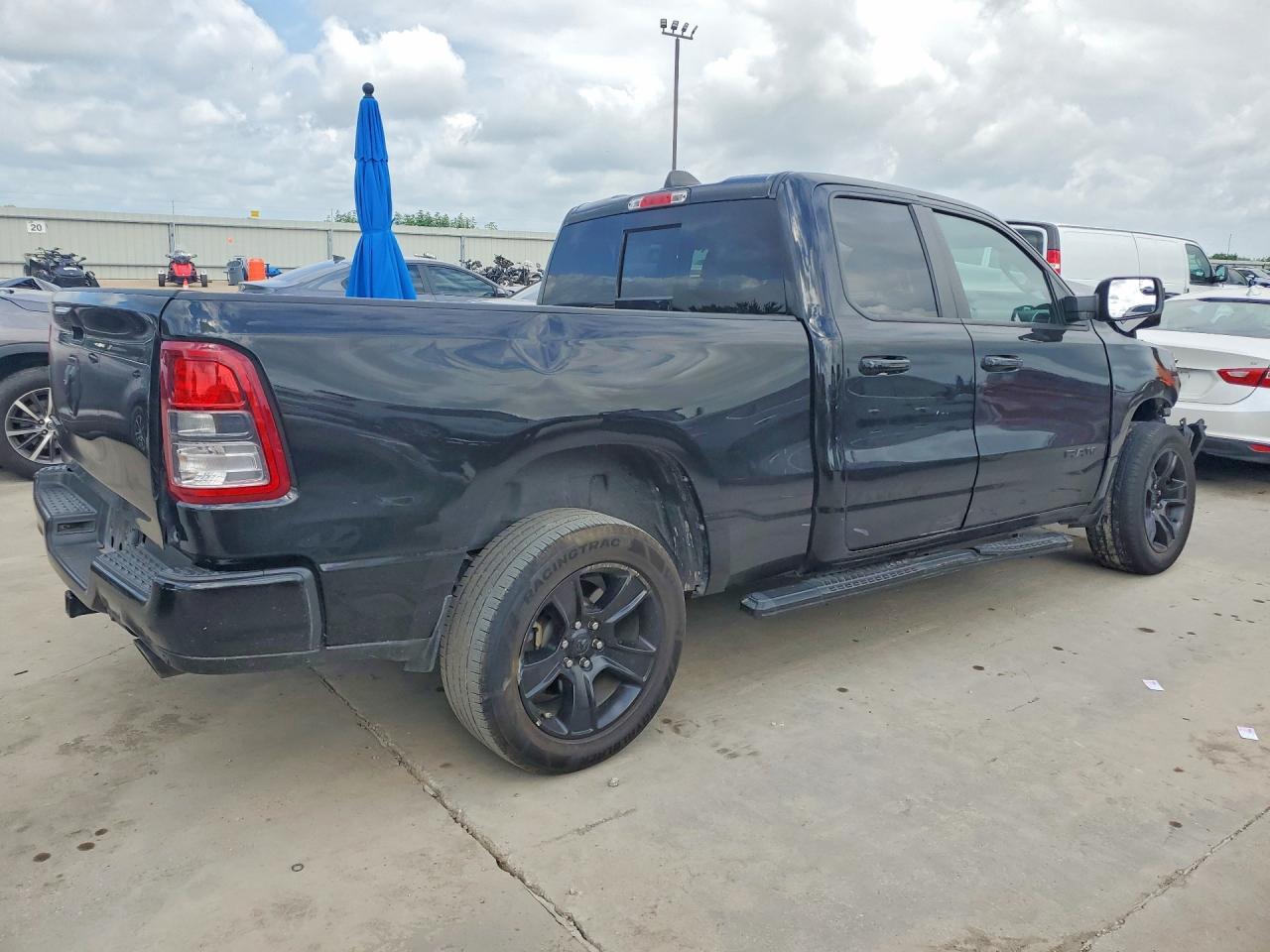 2022 Ram 1500 Big Horn/lone Star Черный vin: 1C6RREBT3NN194929