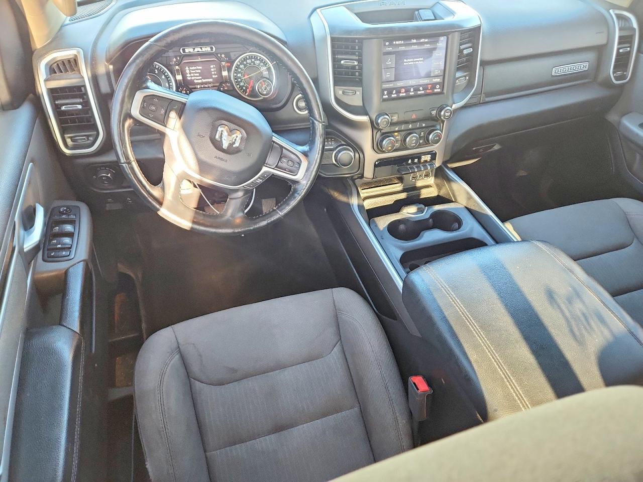 2020 Ram 1500 Big Horn White vin: 1C6RREBT4LN277489