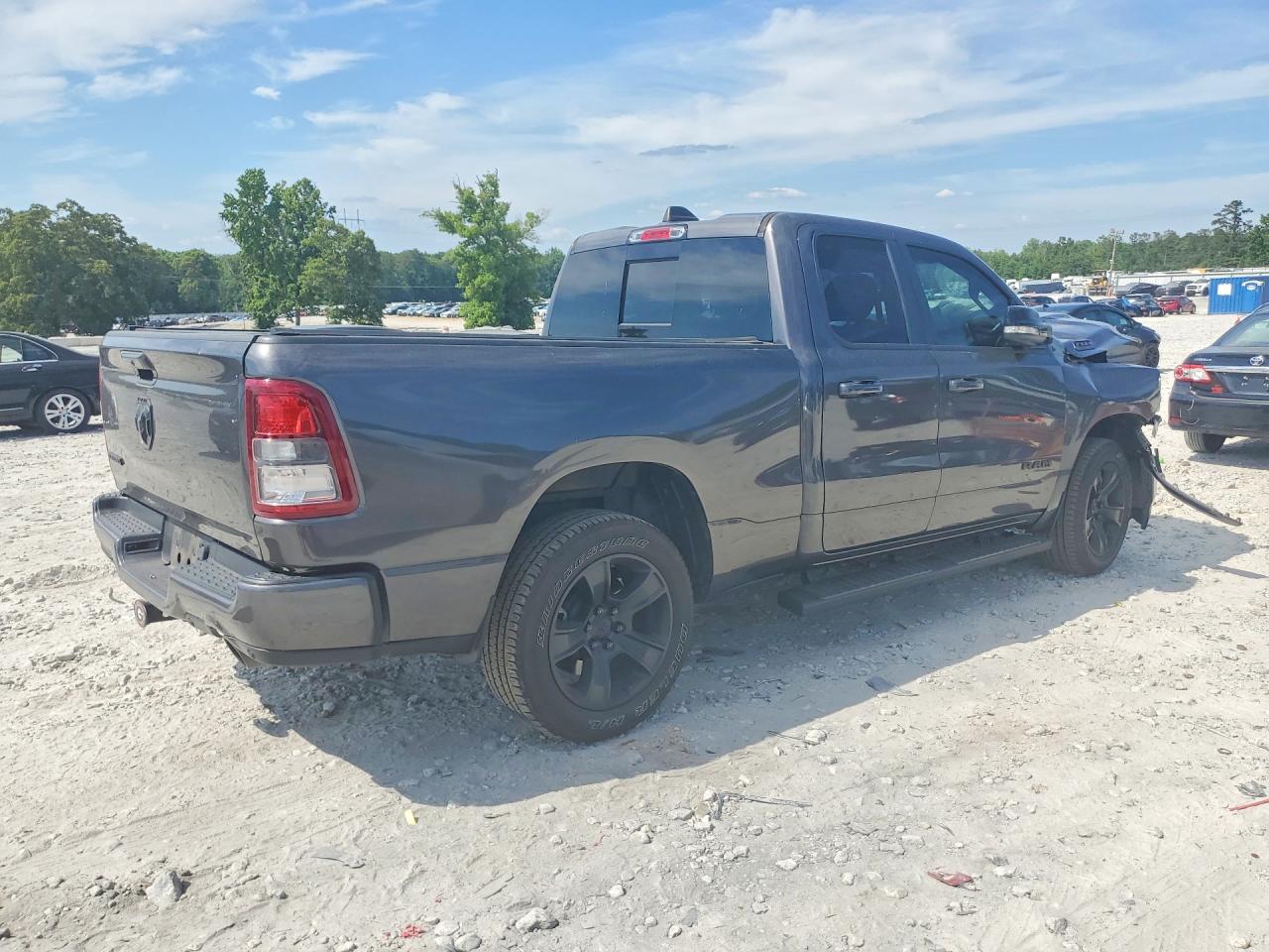 2022 Ram 1500 Big Horn Серый vin: 1C6RREBT6NN468043