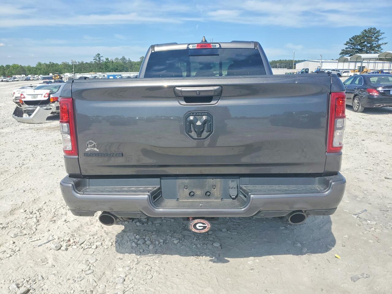 2022 Ram 1500 Big Horn Серый vin: 1C6RREBT6NN468043