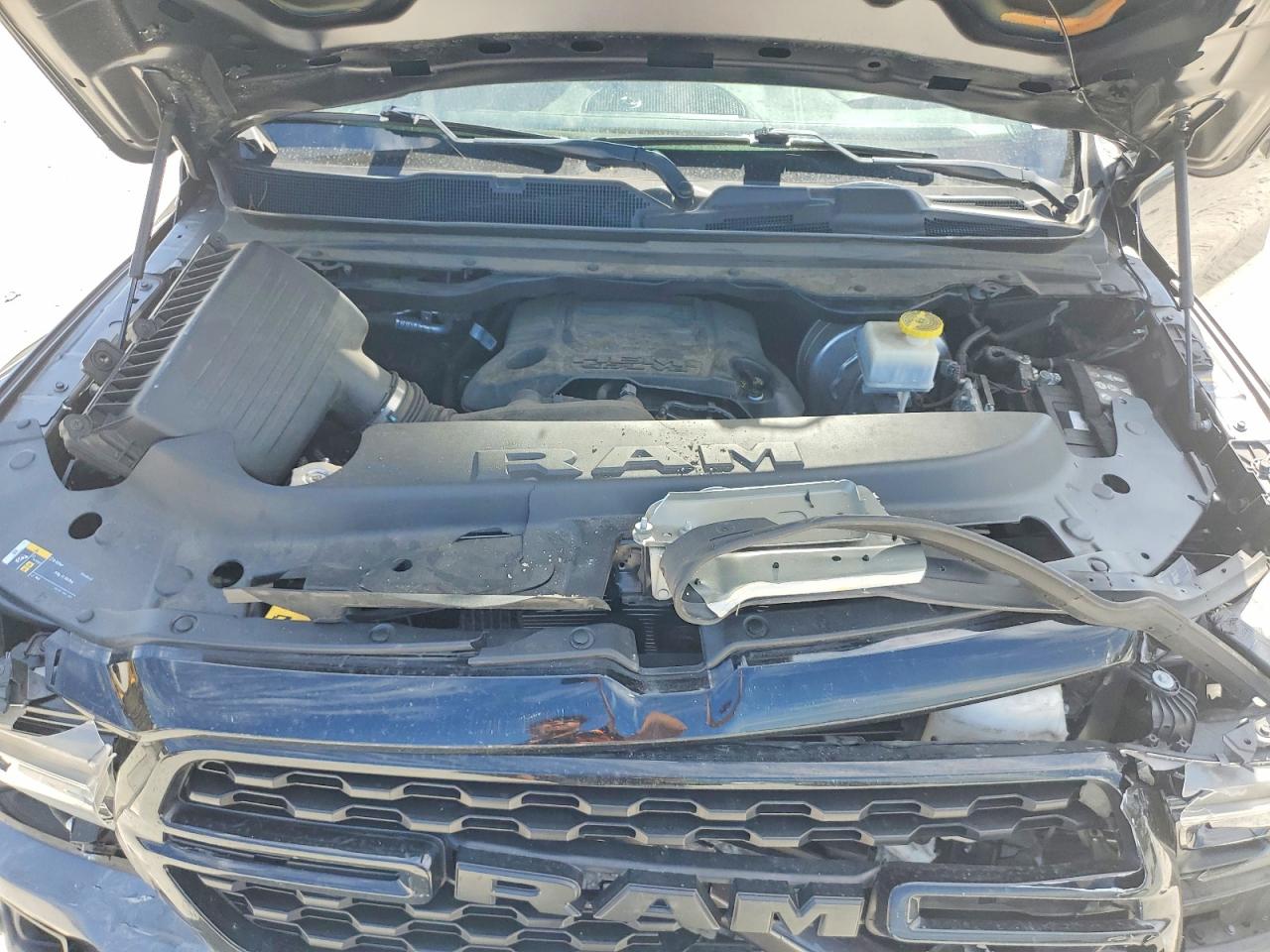2022 Ram 1500 Big Horn Серый vin: 1C6RREBT6NN468043