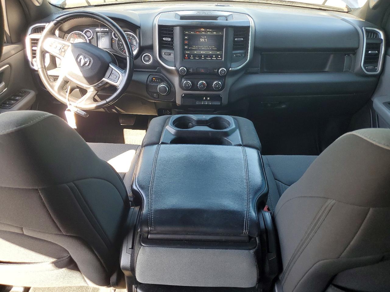 2021 Ram 1500 Big Horn Blue vin: 1C6RREFG7MN802172