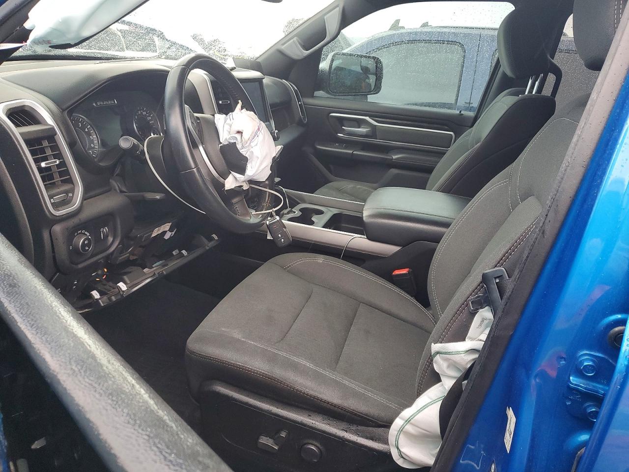 2022 Ram 1500 Big Horn Blue vin: 1C6RREFG7NN336650