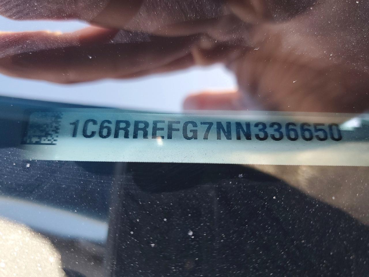 2022 Ram 1500 Big Horn Blue vin: 1C6RREFG7NN336650