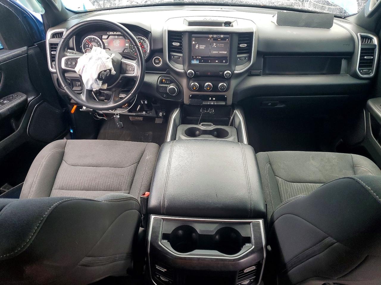 2022 Ram 1500 Big Horn Blue vin: 1C6RREFG7NN336650