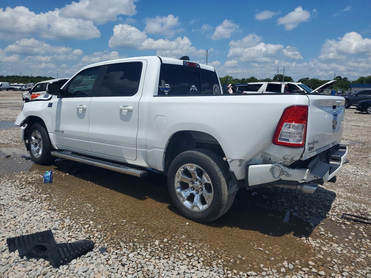 2019 Ram 1500 Big Horn/lone Star White vin: 1C6RREFT0KN893943