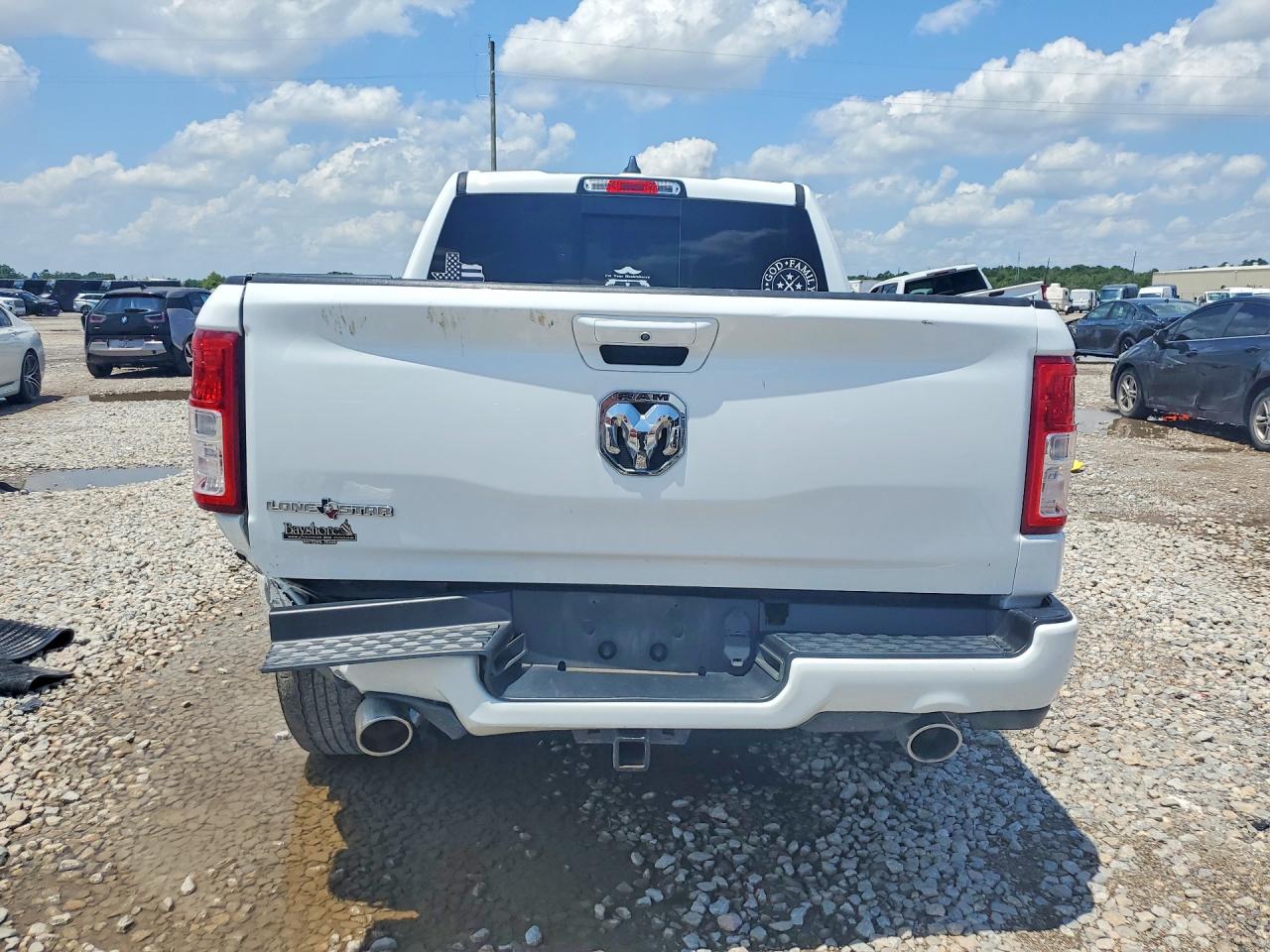 2019 Ram 1500 Big Horn/lone Star White vin: 1C6RREFT0KN893943