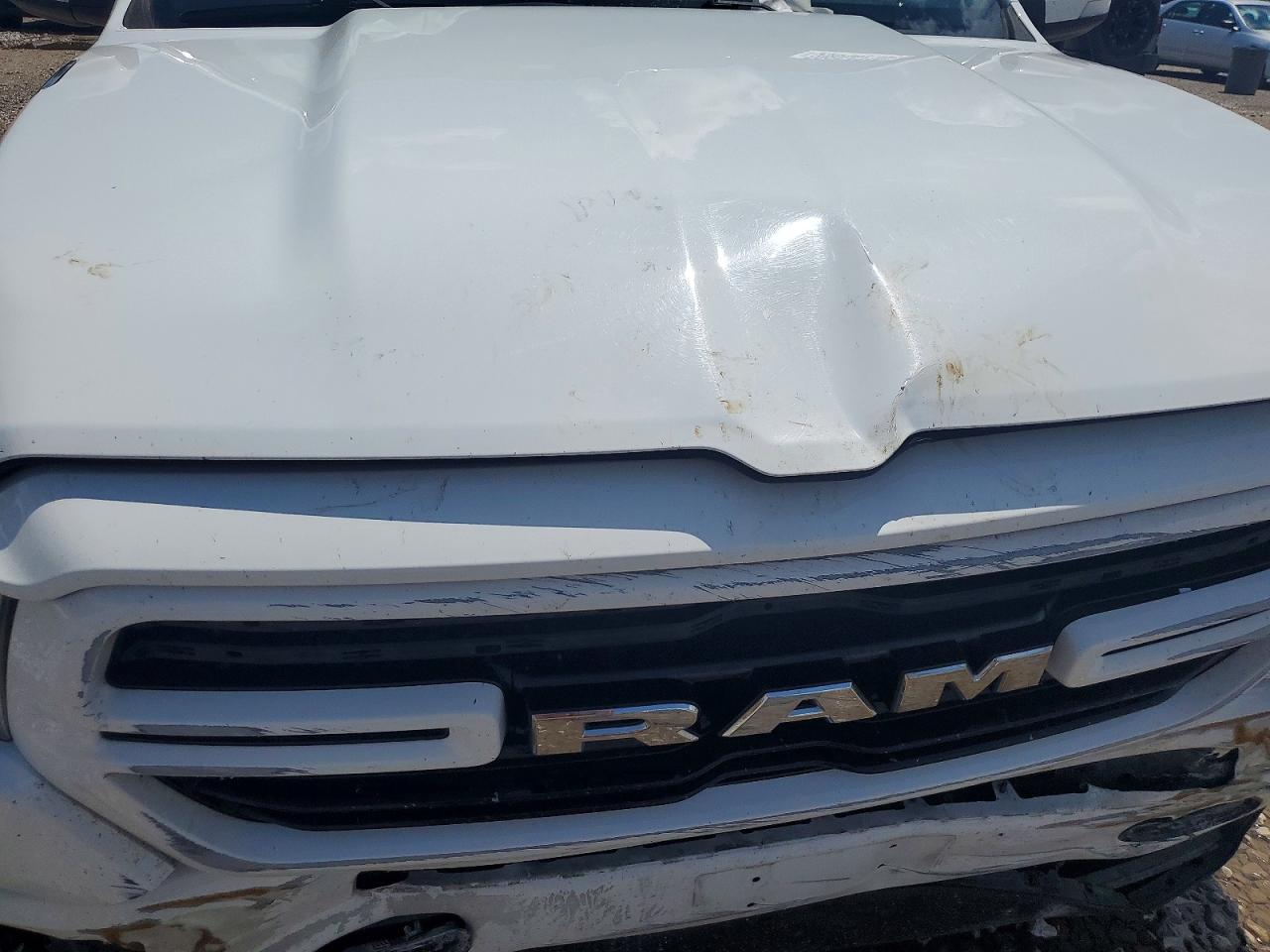 2019 Ram 1500 Big Horn/lone Star White vin: 1C6RREFT0KN893943