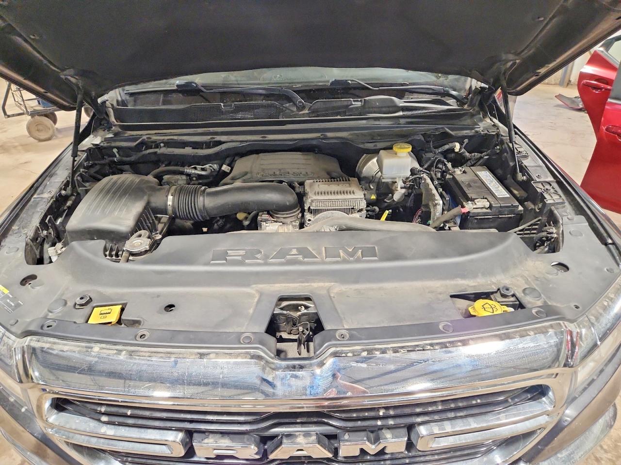 2019 Ram 1500 Big Horn Gray vin: 1C6RREFT0KN919862