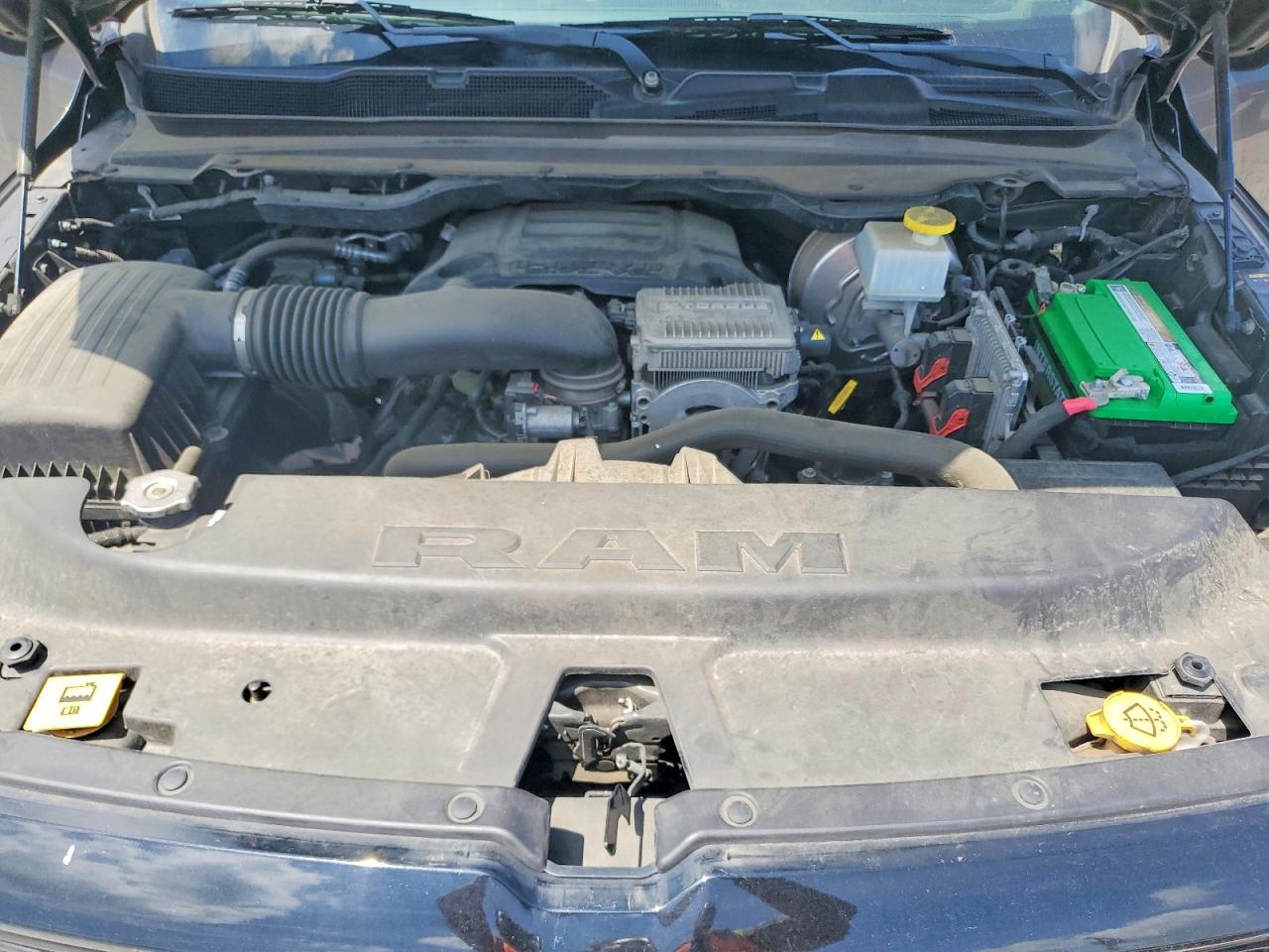 2022 Ram 1500 Big Horn Gray vin: 1C6RREFT3NN120002