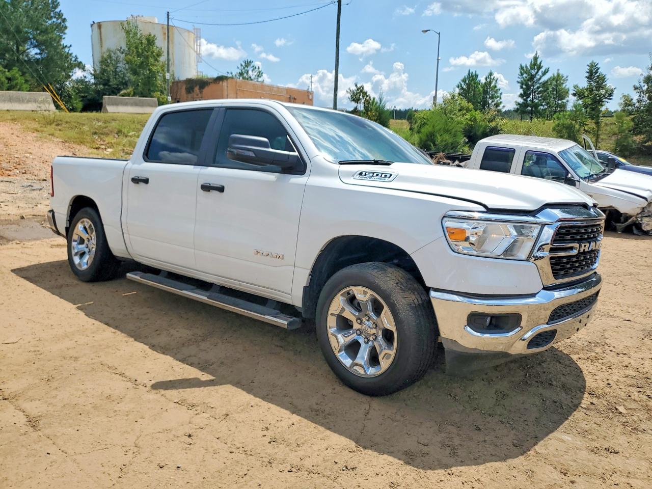 2023 Ram 1500 Big Horn/lone Star White vin: 1C6RREFT3PN559901