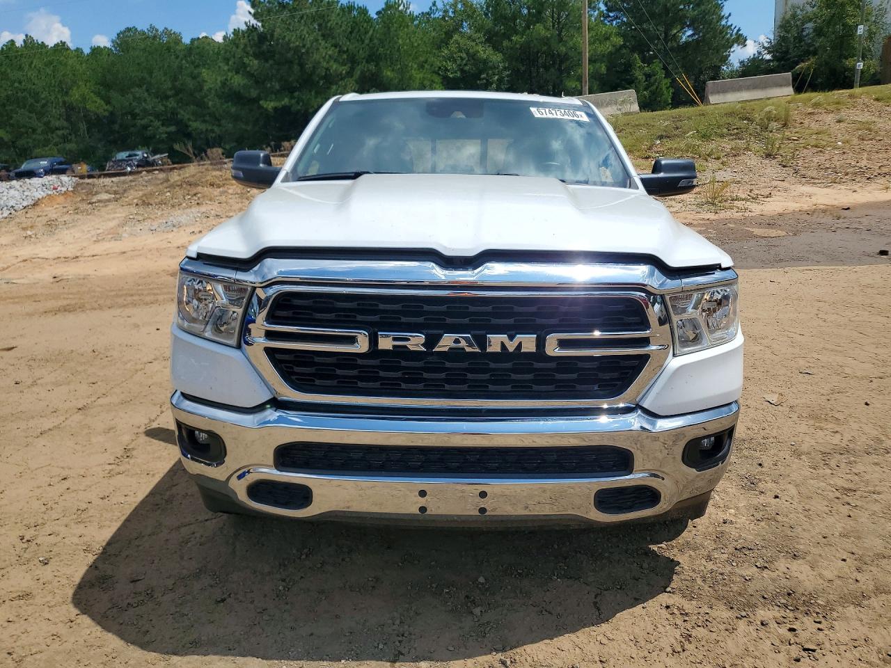 2023 Ram 1500 Big Horn/lone Star White vin: 1C6RREFT3PN559901