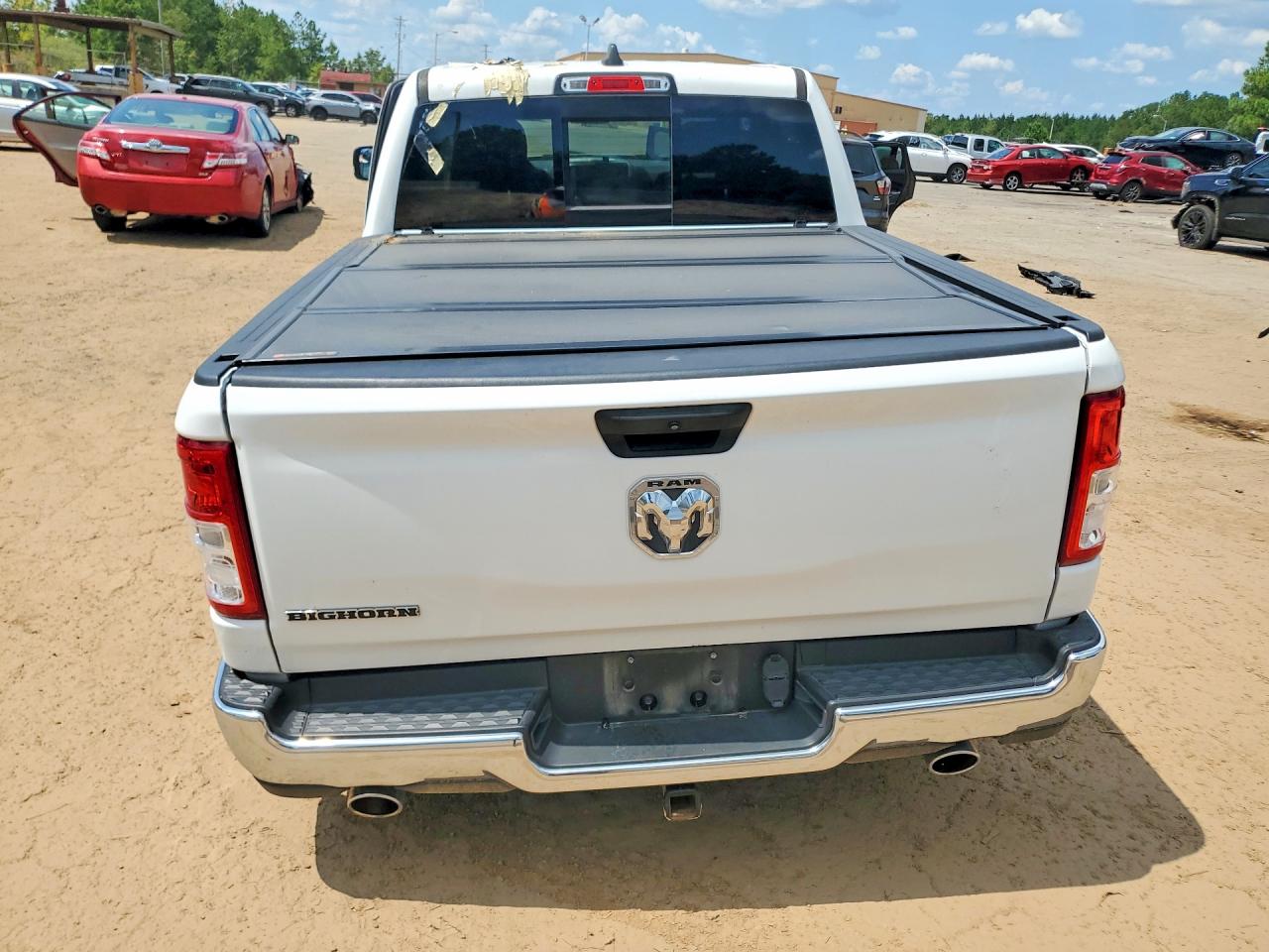 2023 Ram 1500 Big Horn/lone Star White vin: 1C6RREFT3PN559901