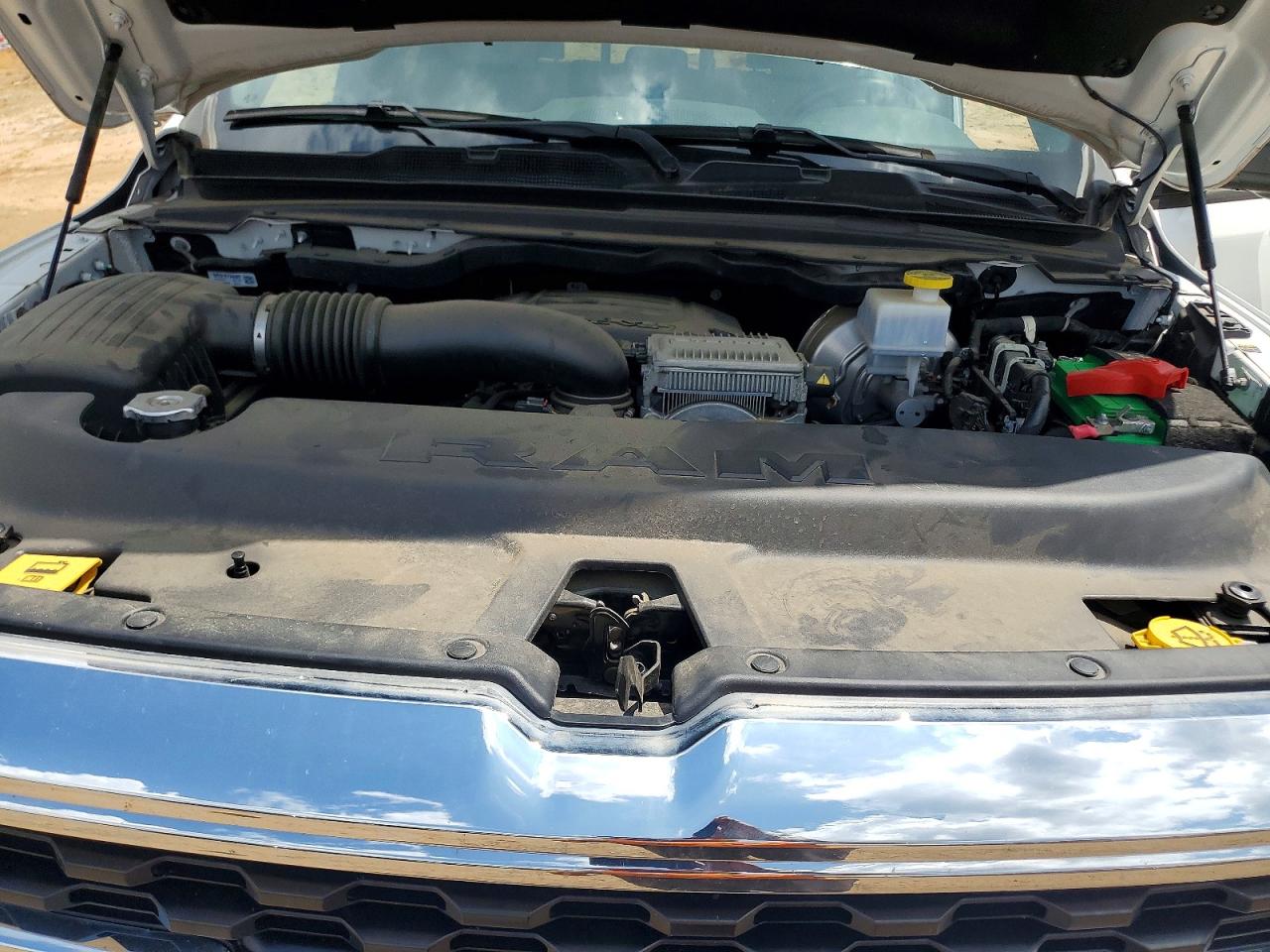 2023 Ram 1500 Big Horn/lone Star White vin: 1C6RREFT3PN559901