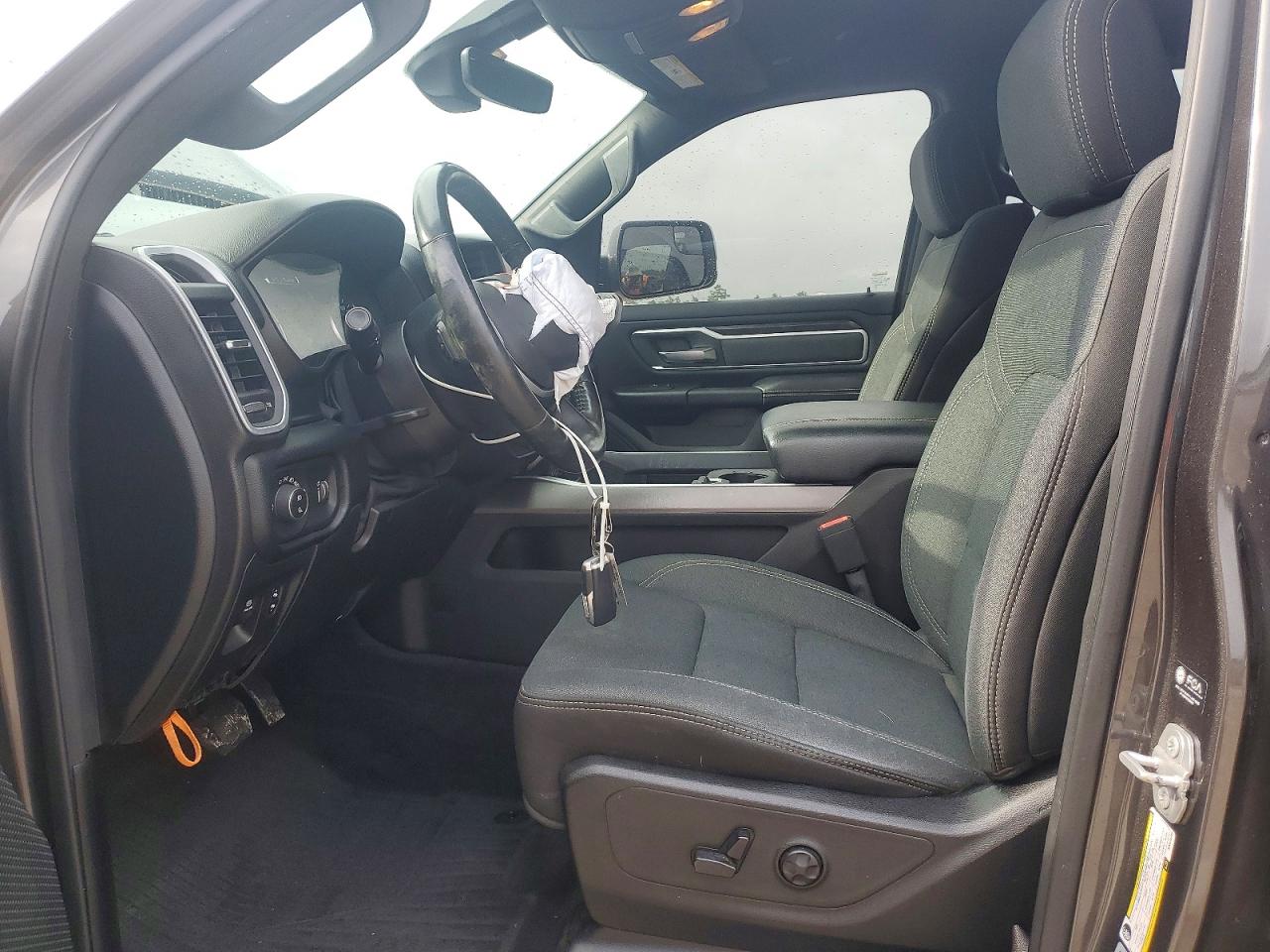 2021 Ram 1500 Big Horn Gray vin: 1C6RREFT4MN575505