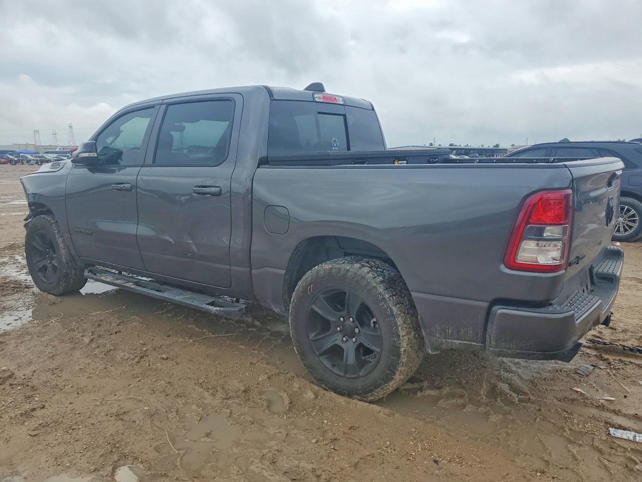 2021 Ram 1500 Big Horn Gray vin: 1C6RREFT4MN575505