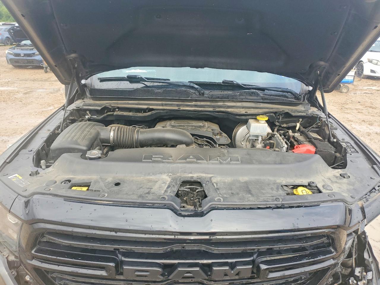 2021 Ram 1500 Big Horn Gray vin: 1C6RREFT4MN575505